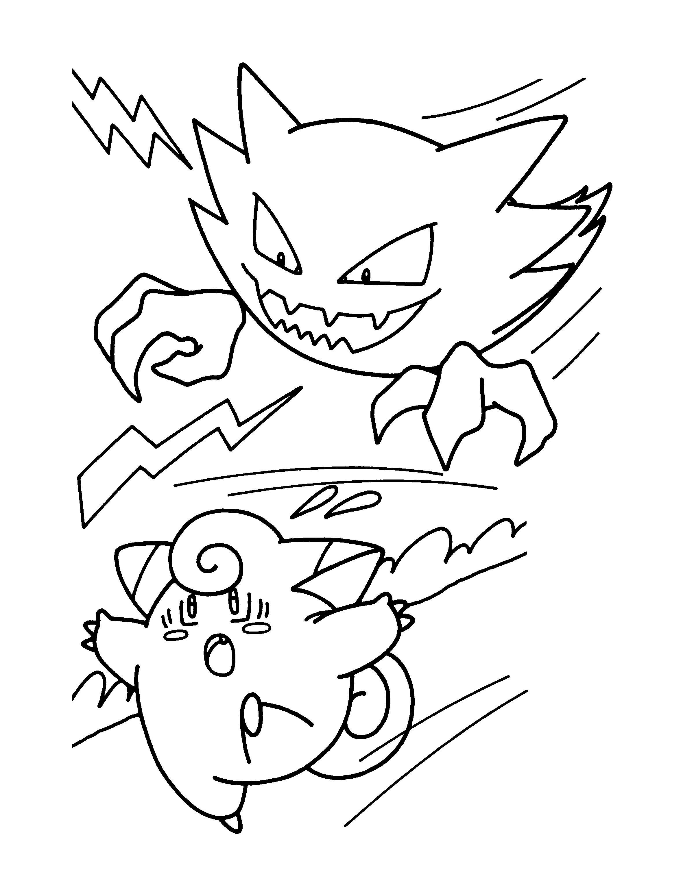 Pokemon coloring pages