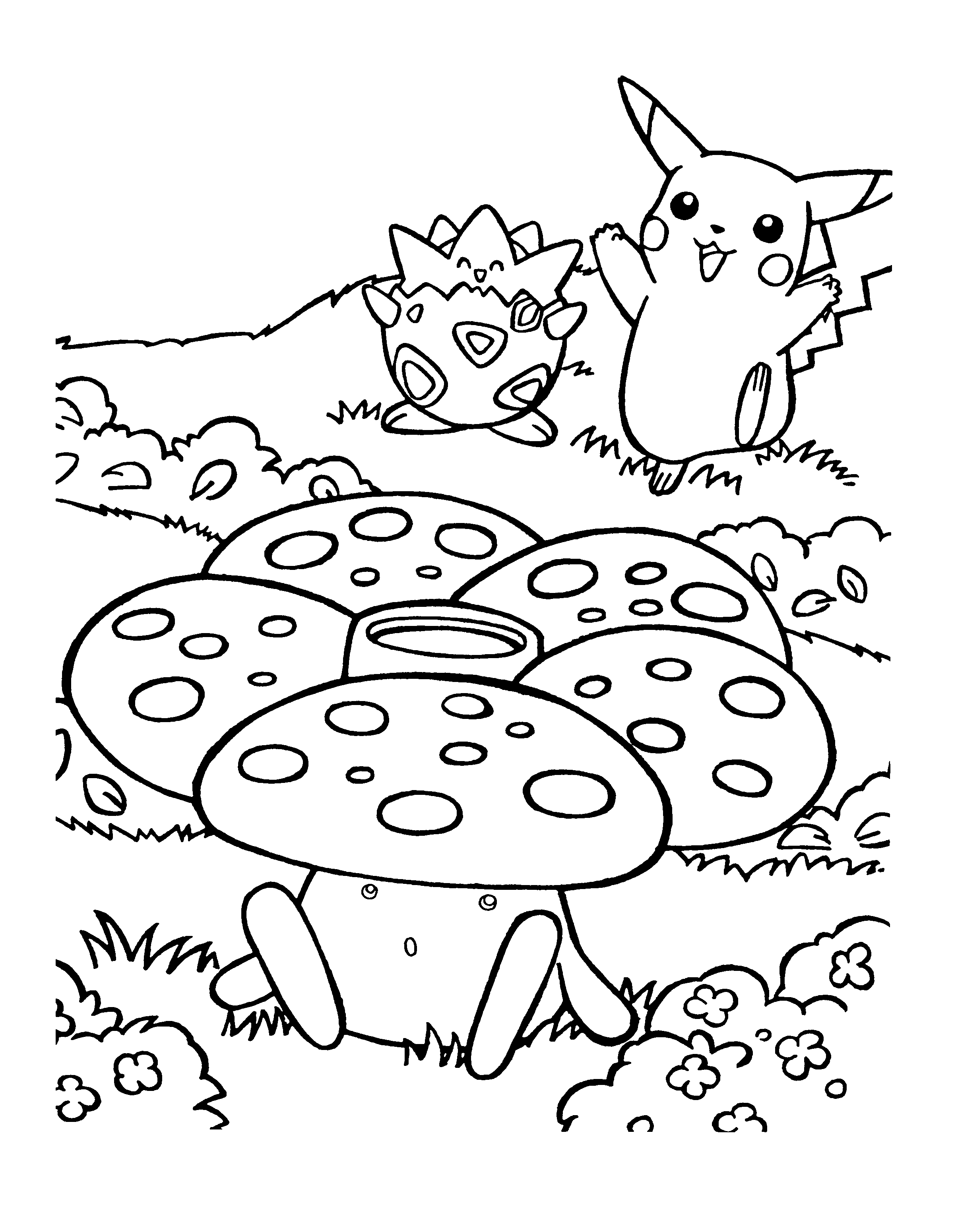 Pokemon coloring pages