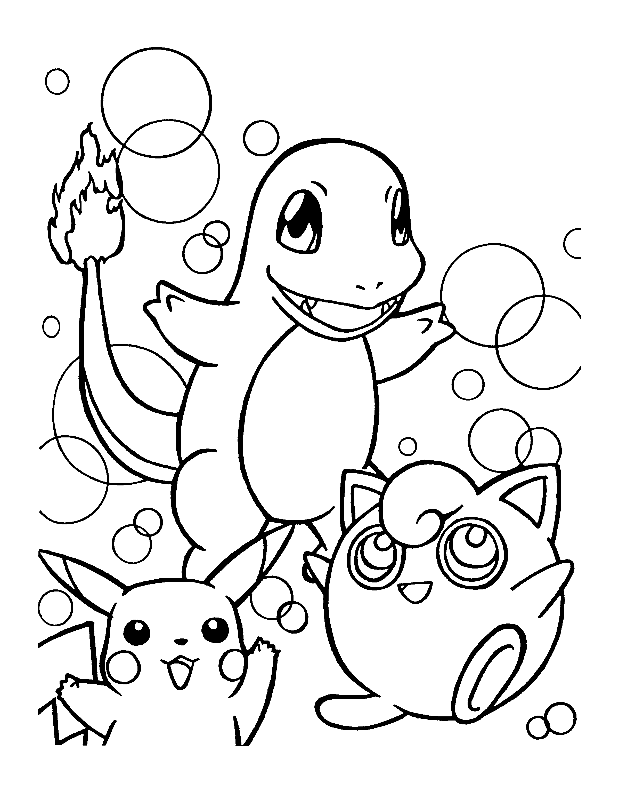 Pokemon coloring pages