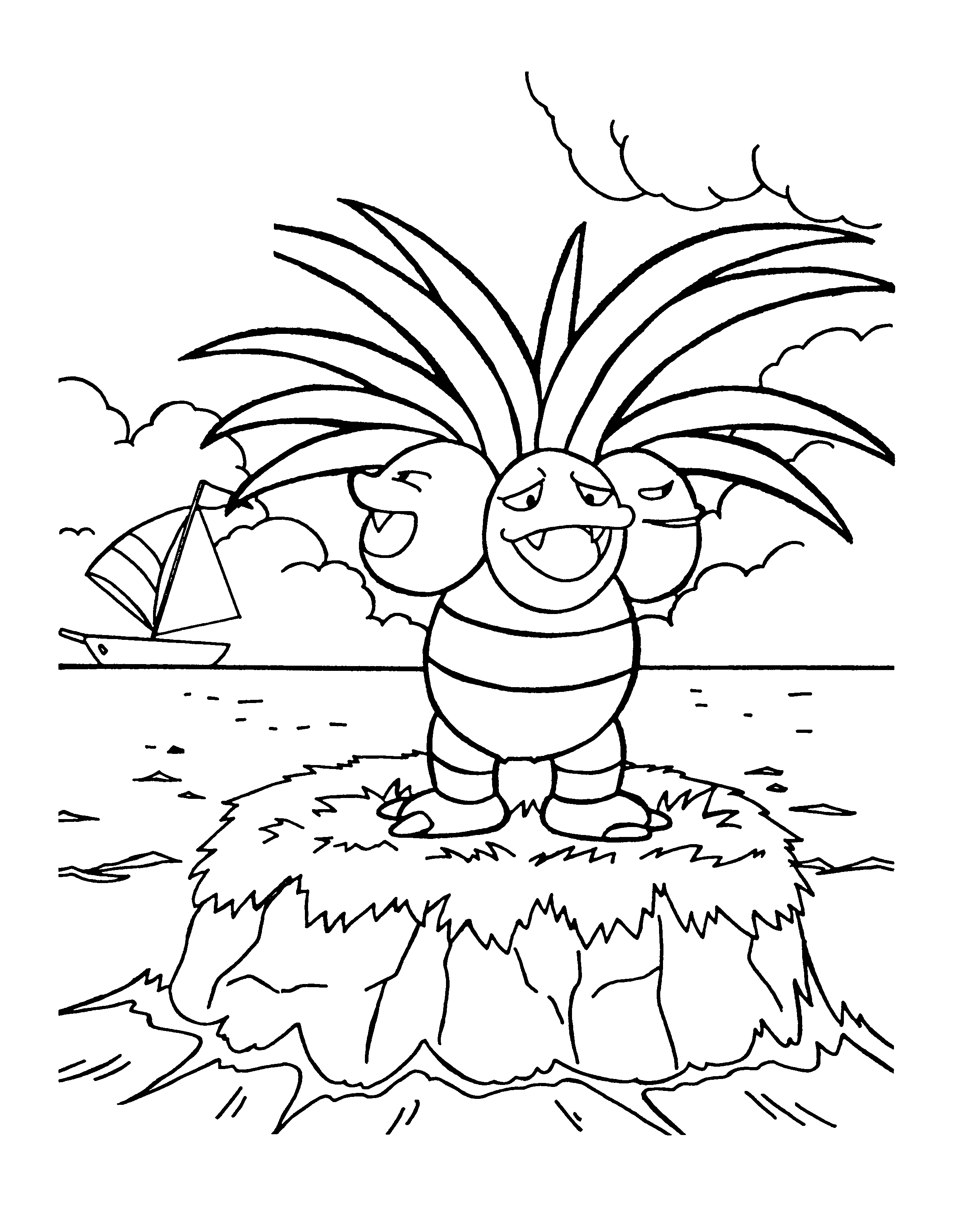 Pokemon coloring pages