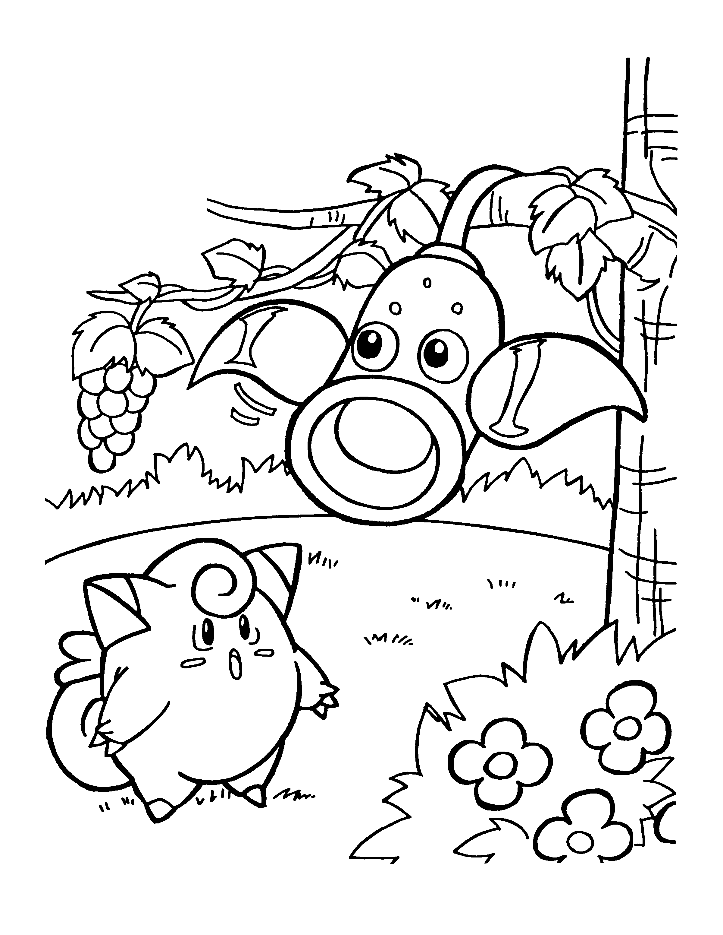 Pokemon coloring pages