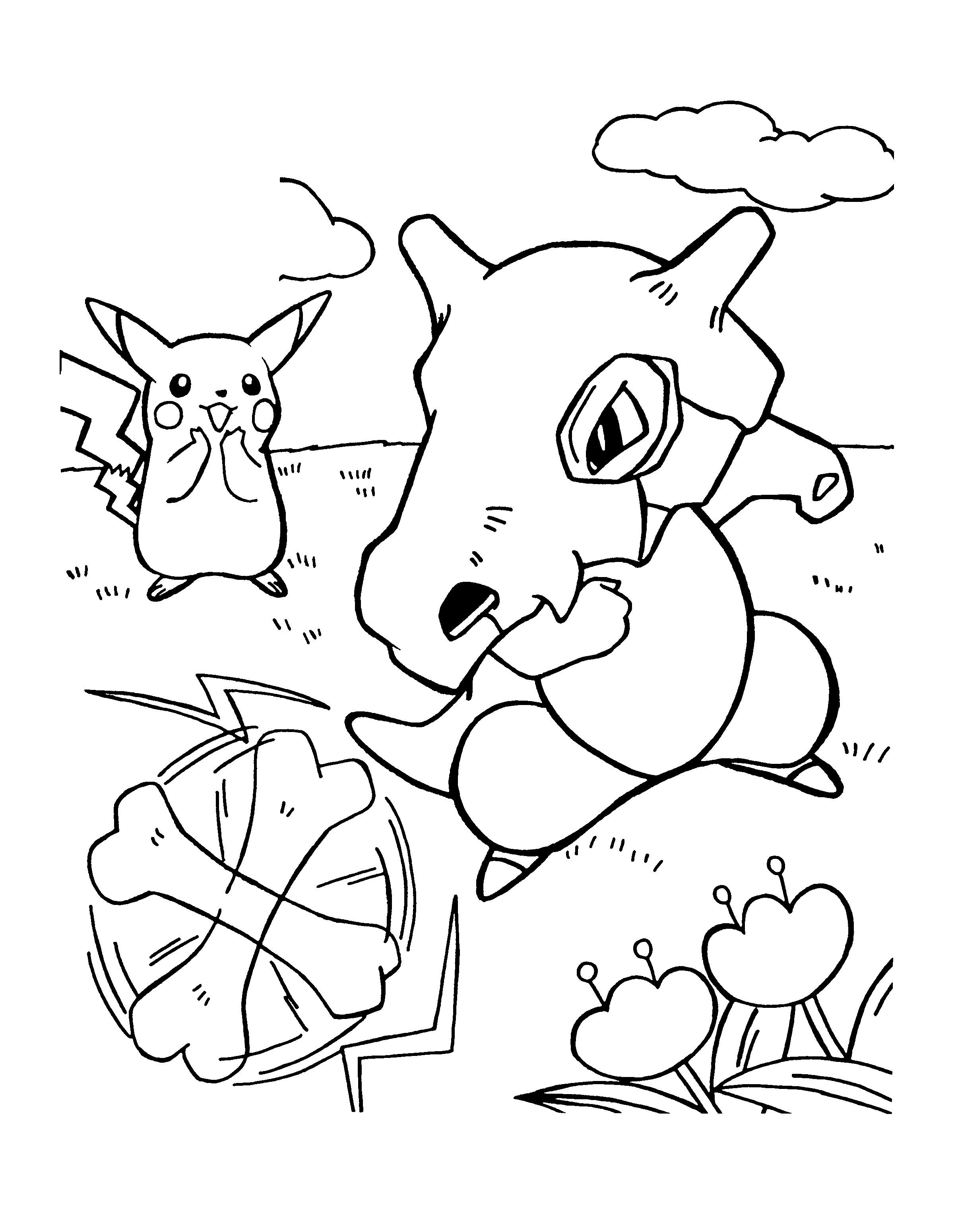 Pokemon coloring pages