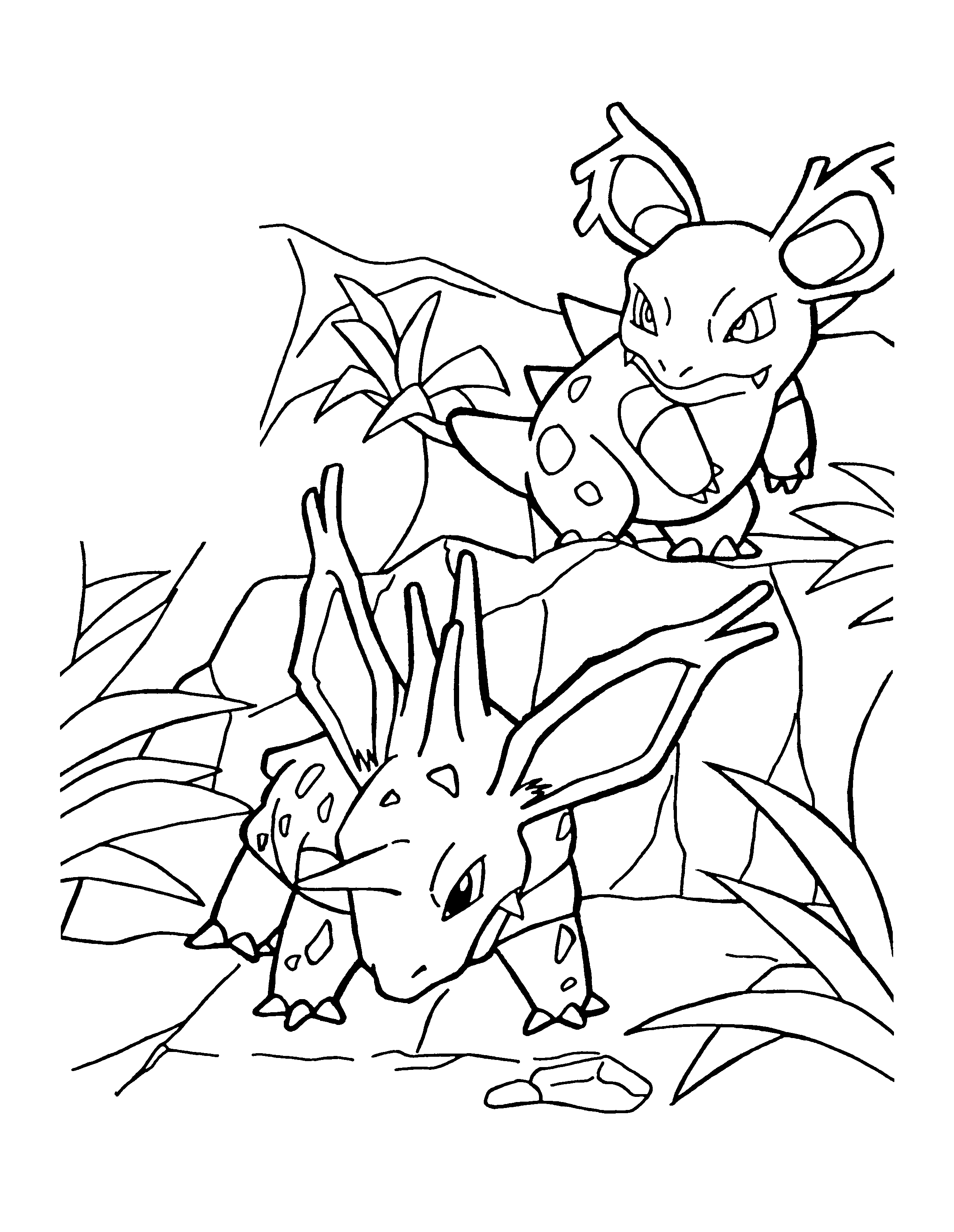Pokemon coloring pages
