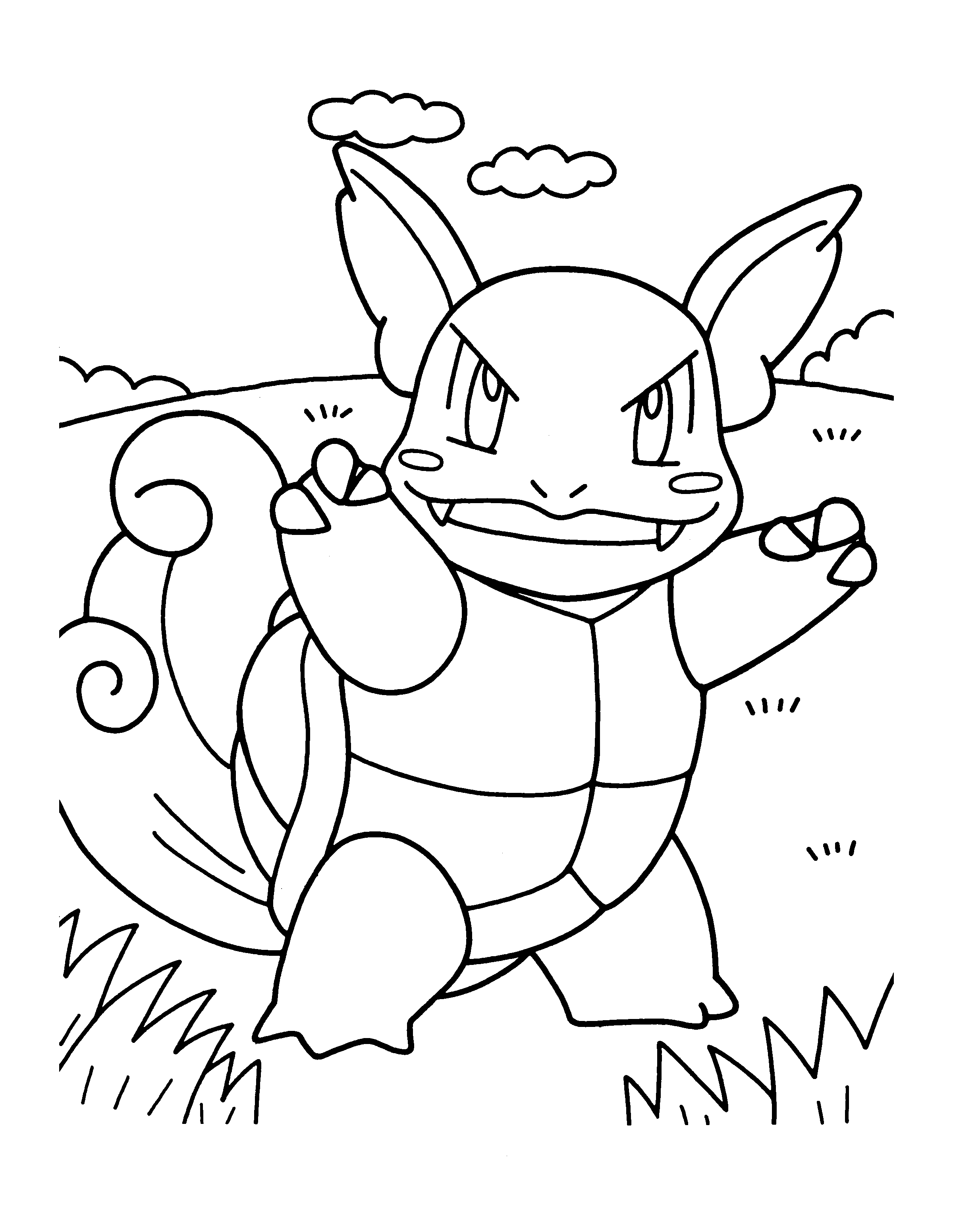 Pokemon coloring pages