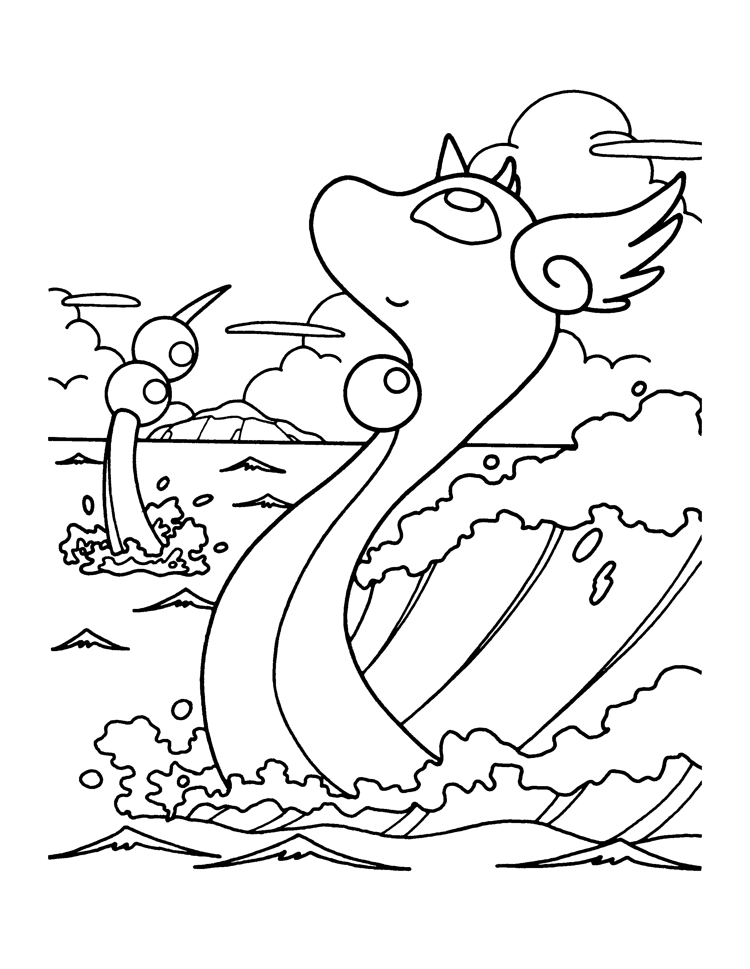 Pokemon coloring pages