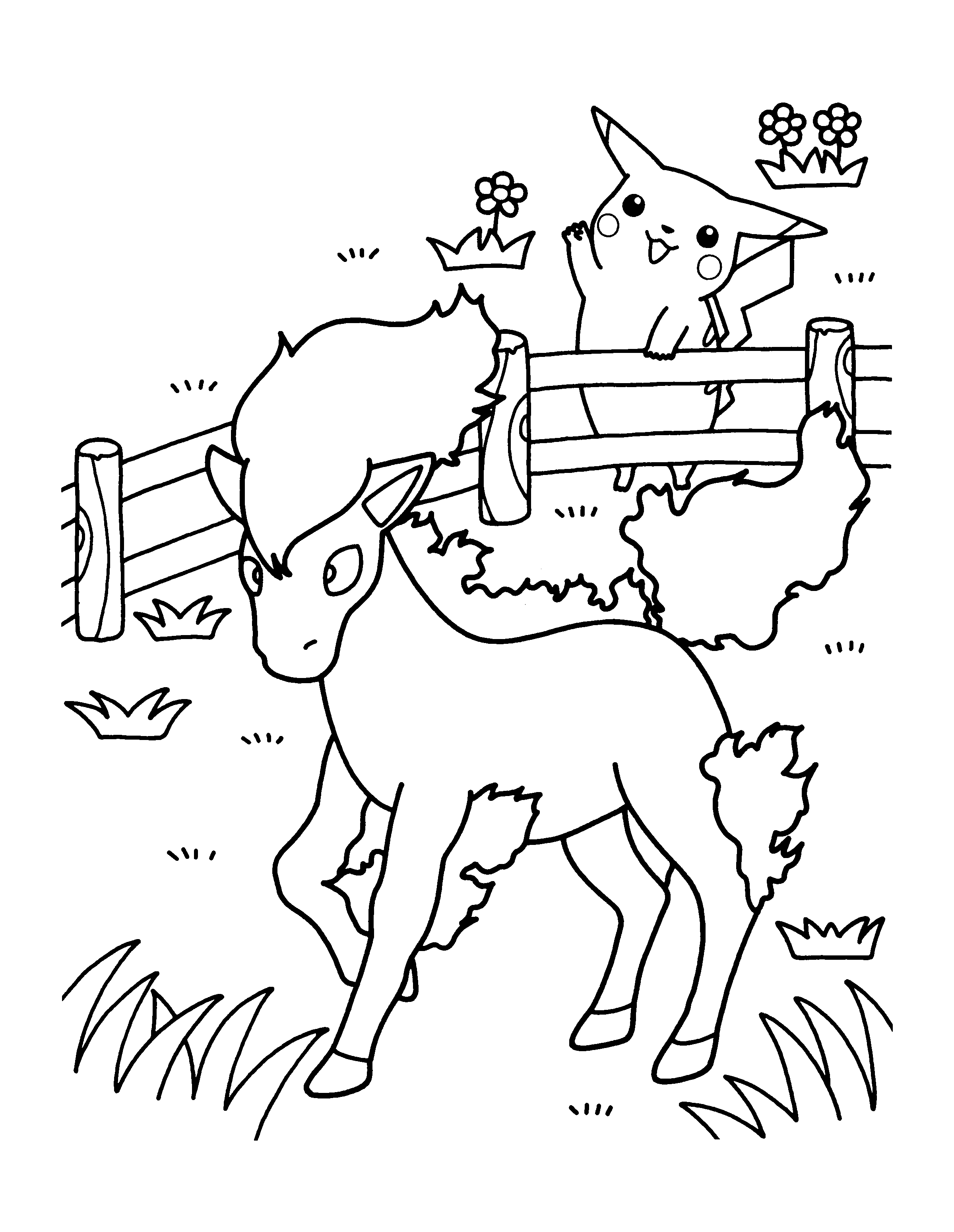 Pokemon coloring pages