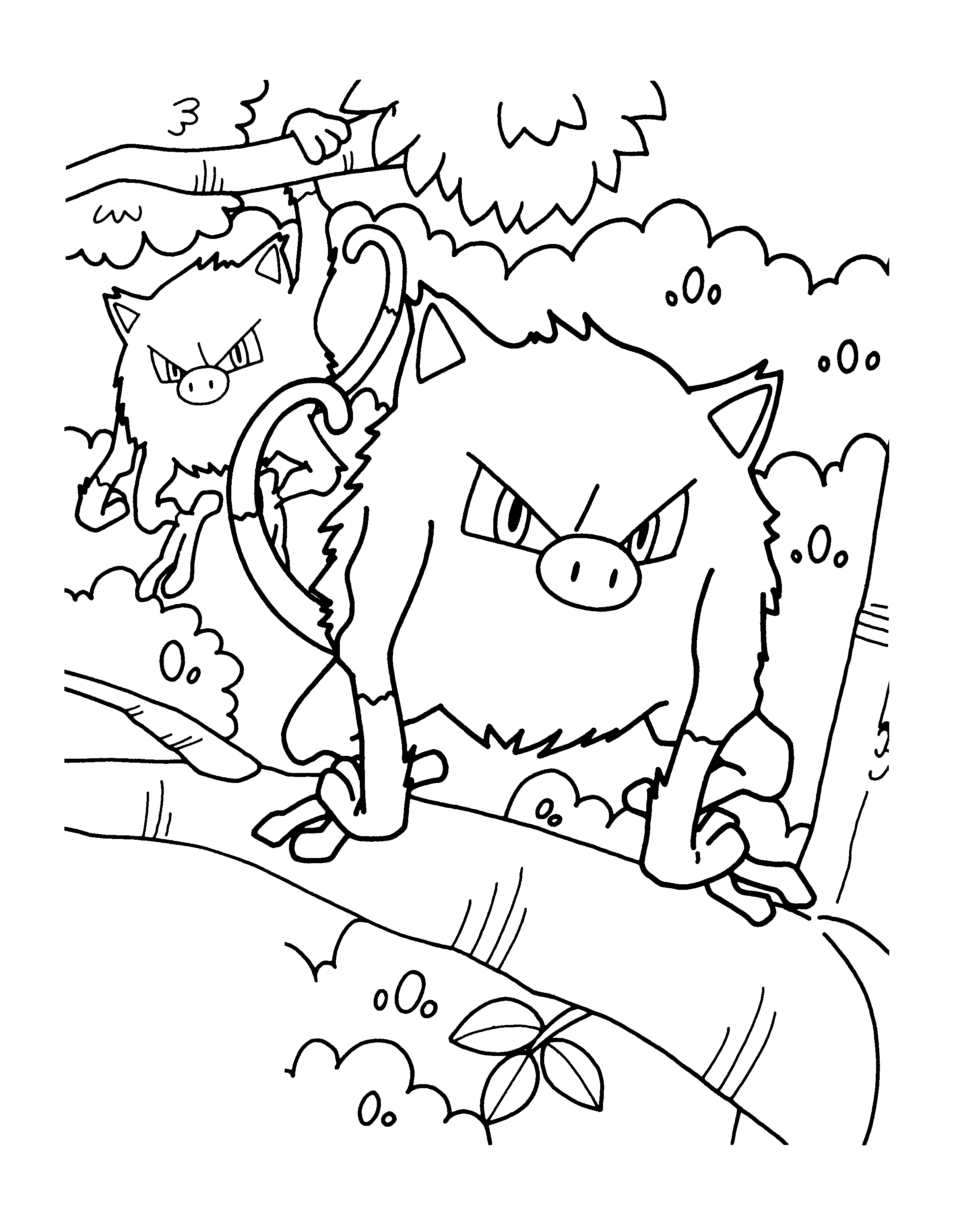 Pokemon coloring pages