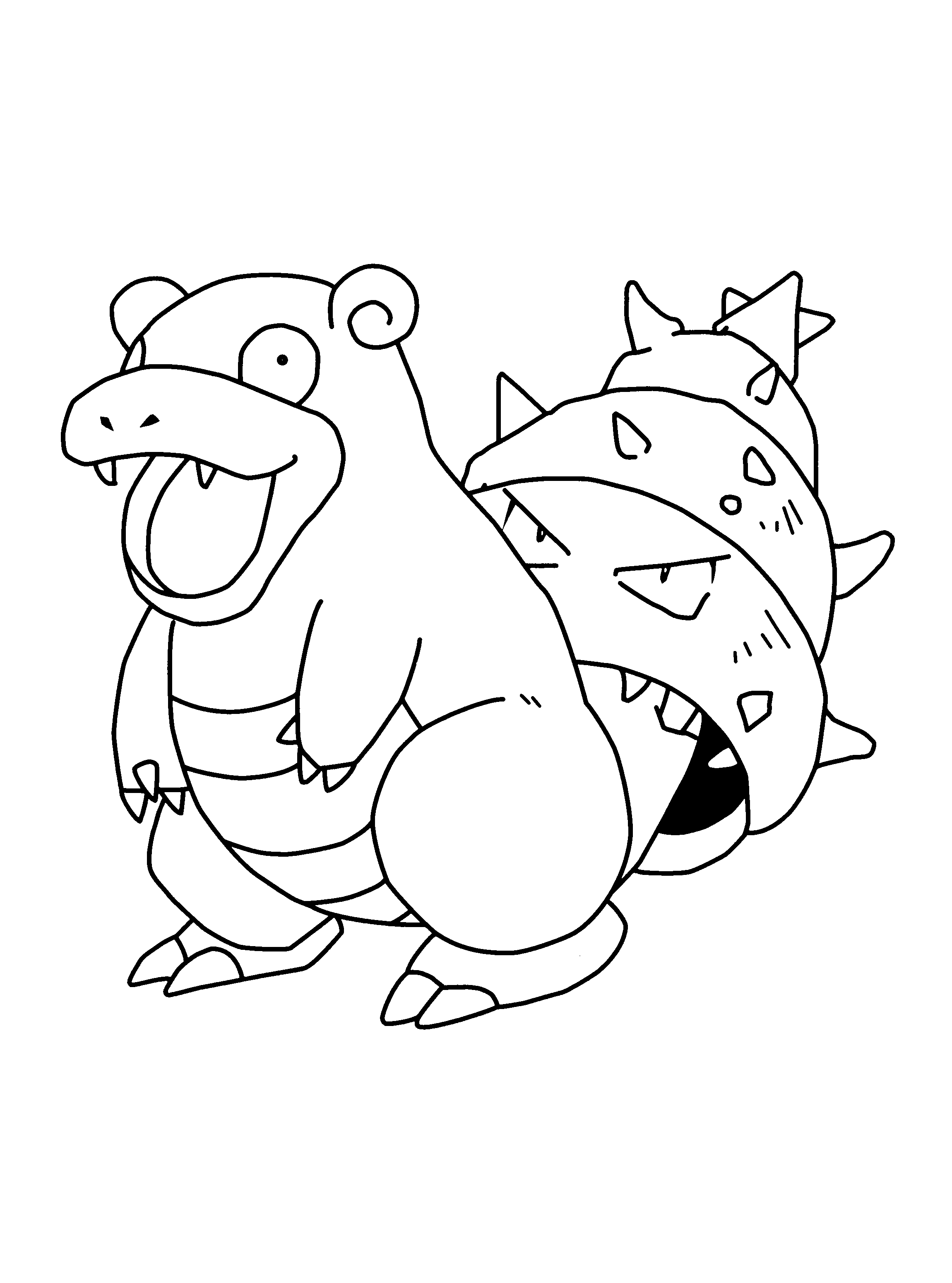 Pokemon coloring pages