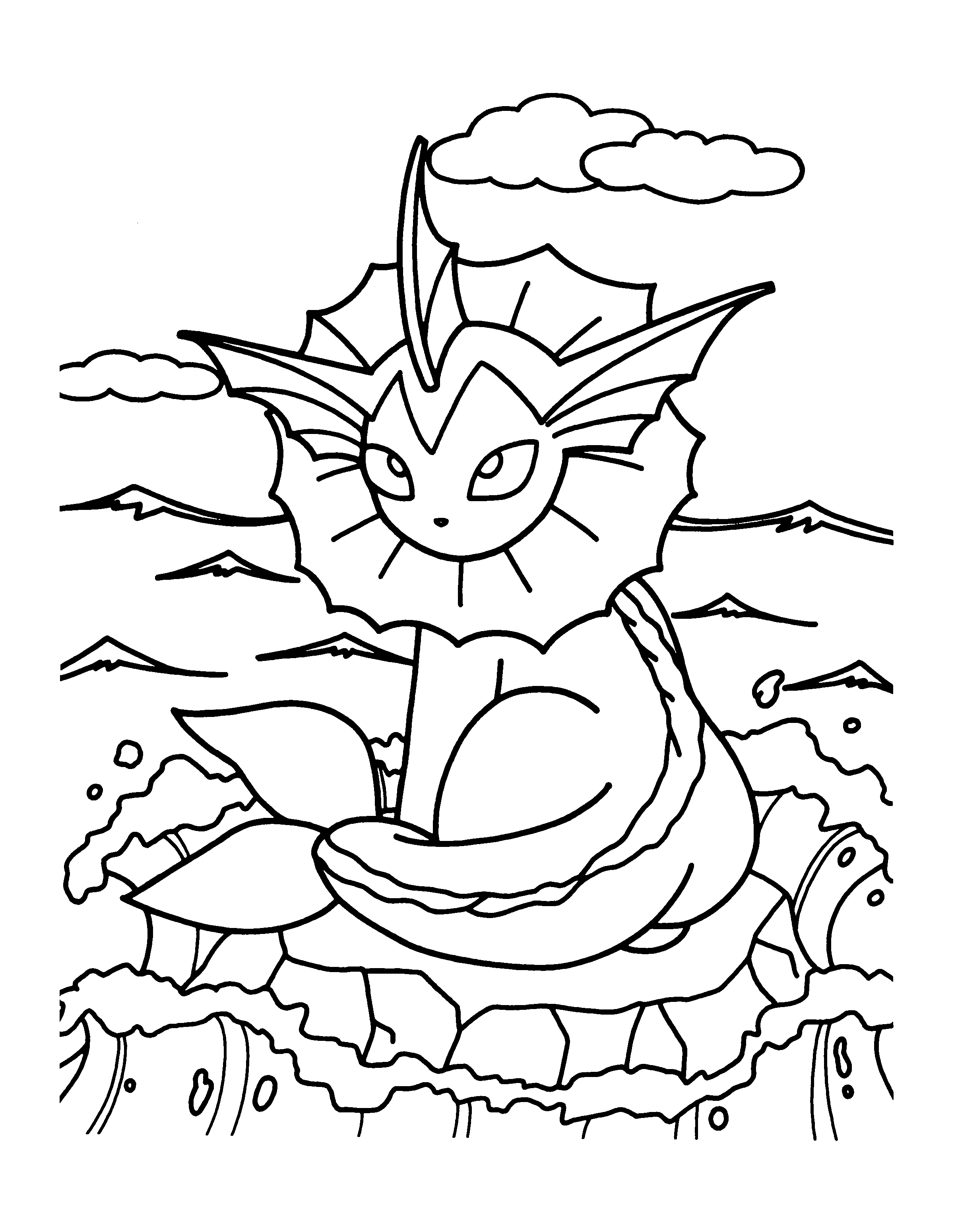 Pokemon coloring pages