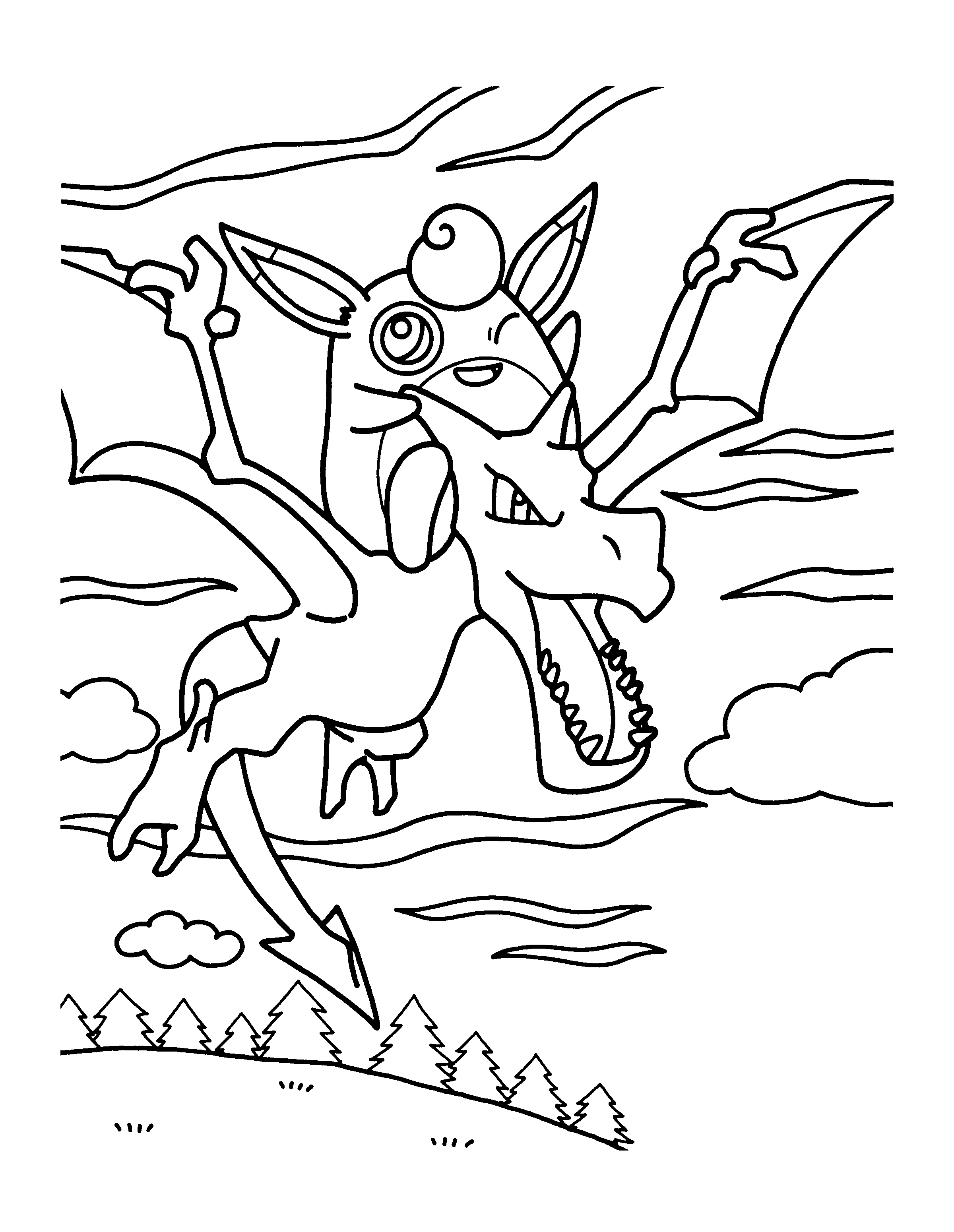 Pokemon coloring pages