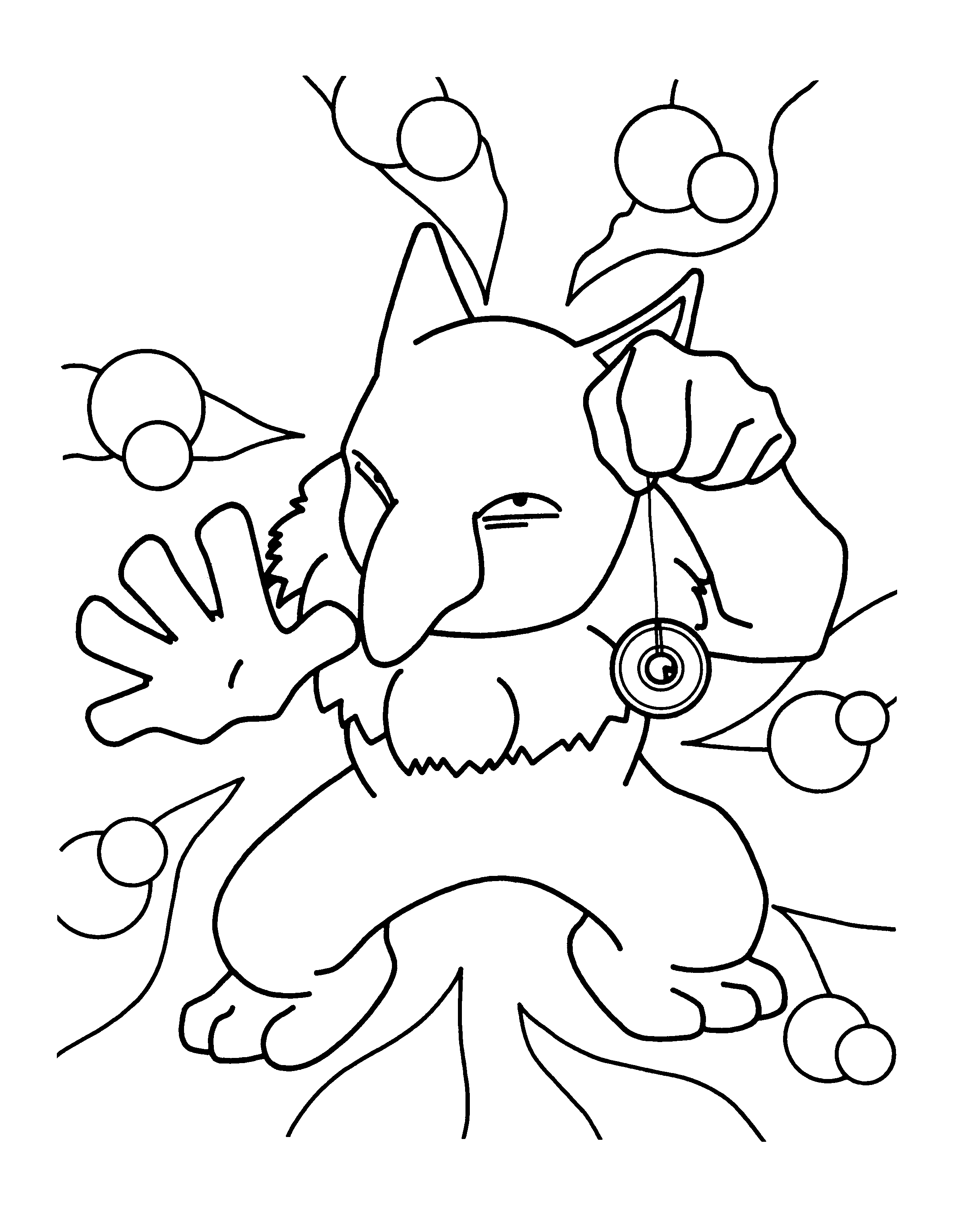 Pokemon coloring pages