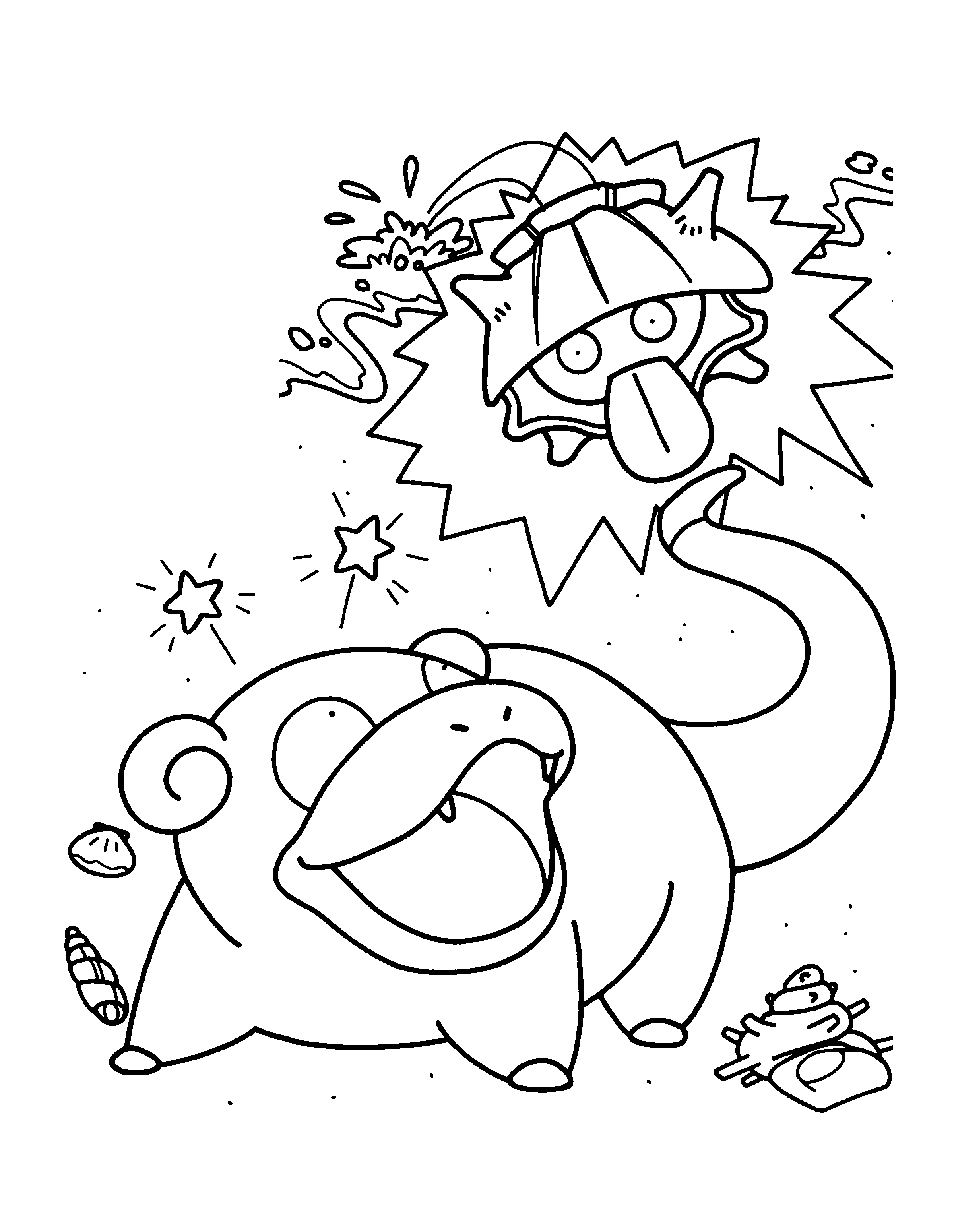 Pokemon coloring pages