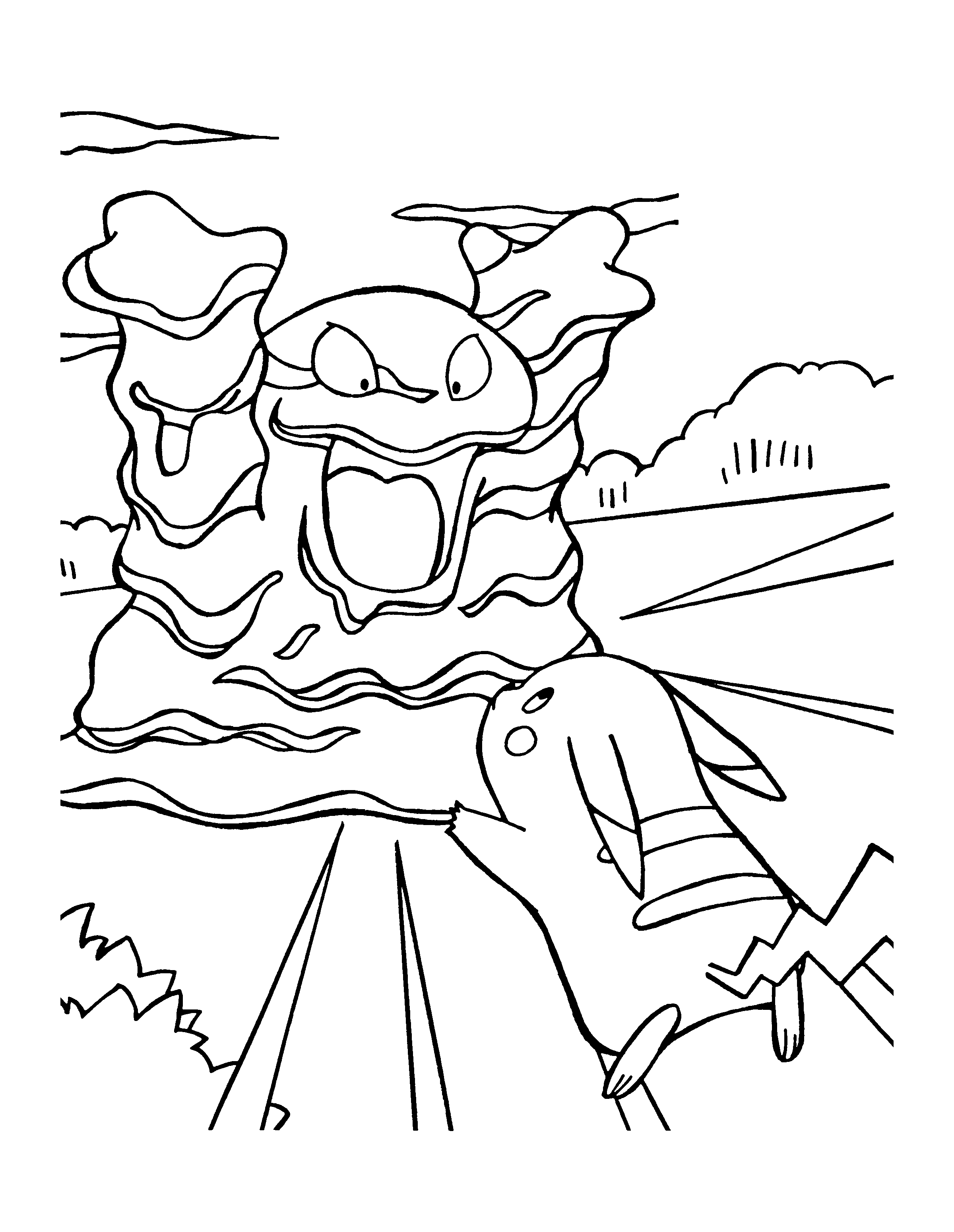 Pokemon coloring pages