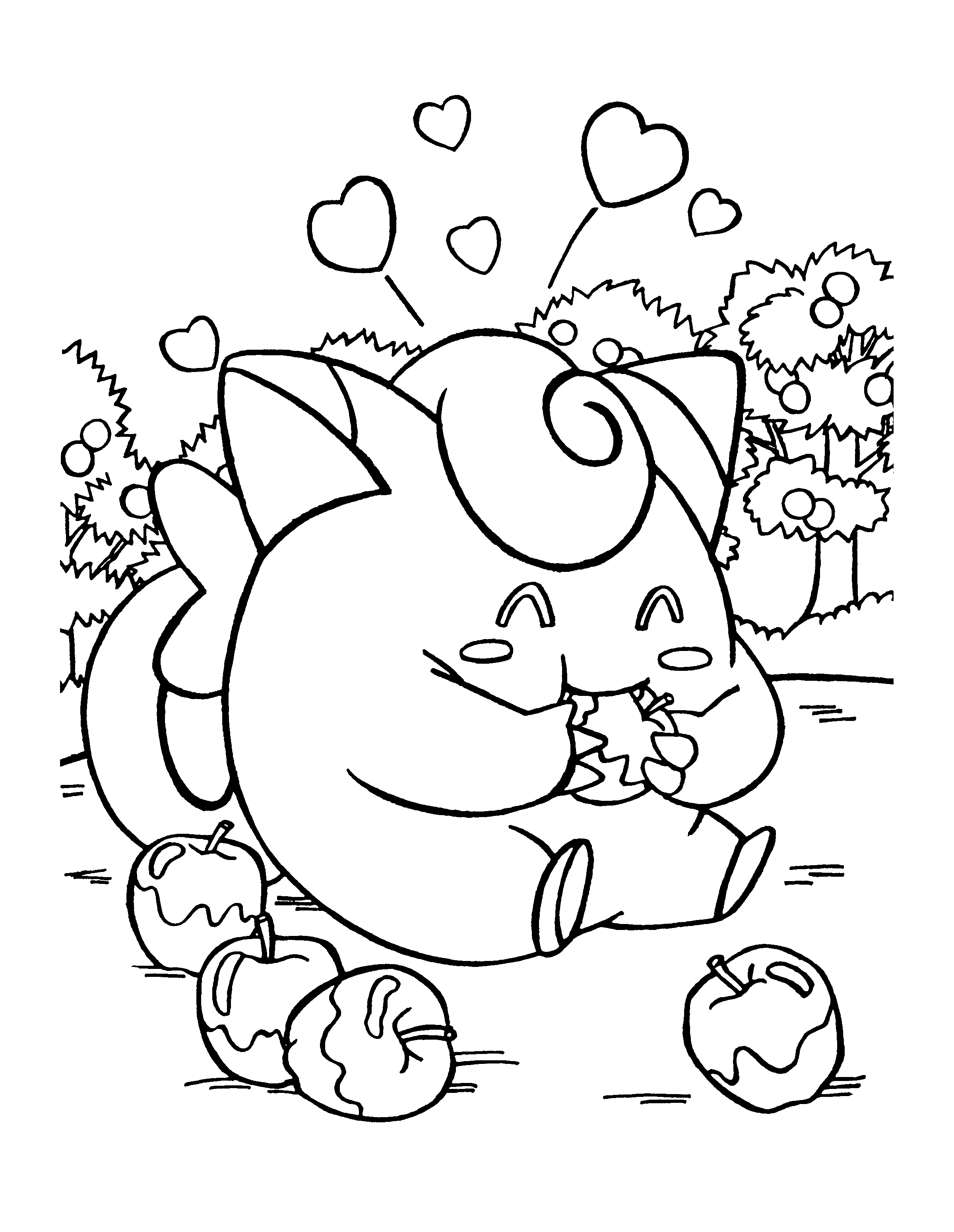 Pokemon coloring pages