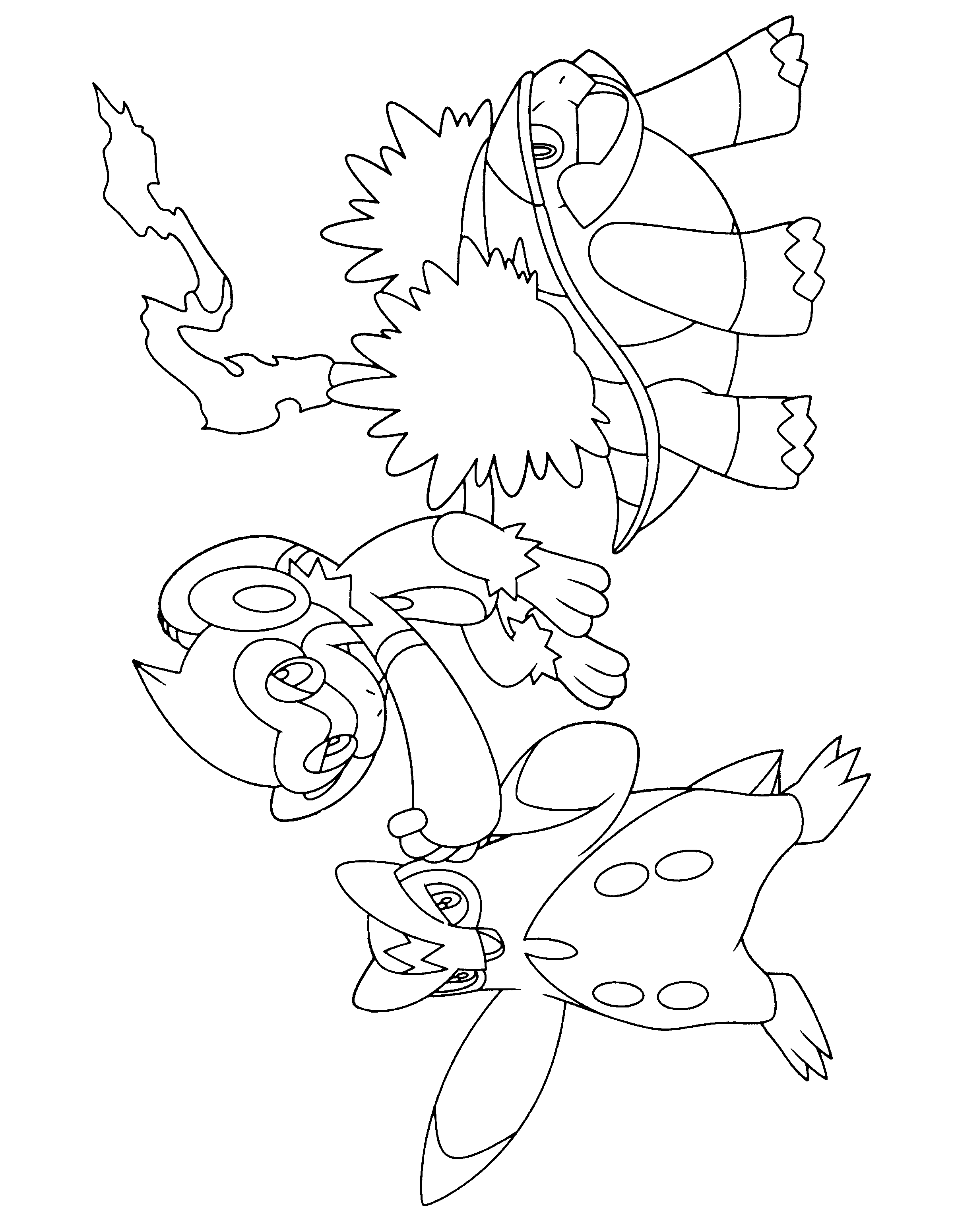 Pokemon coloring pages