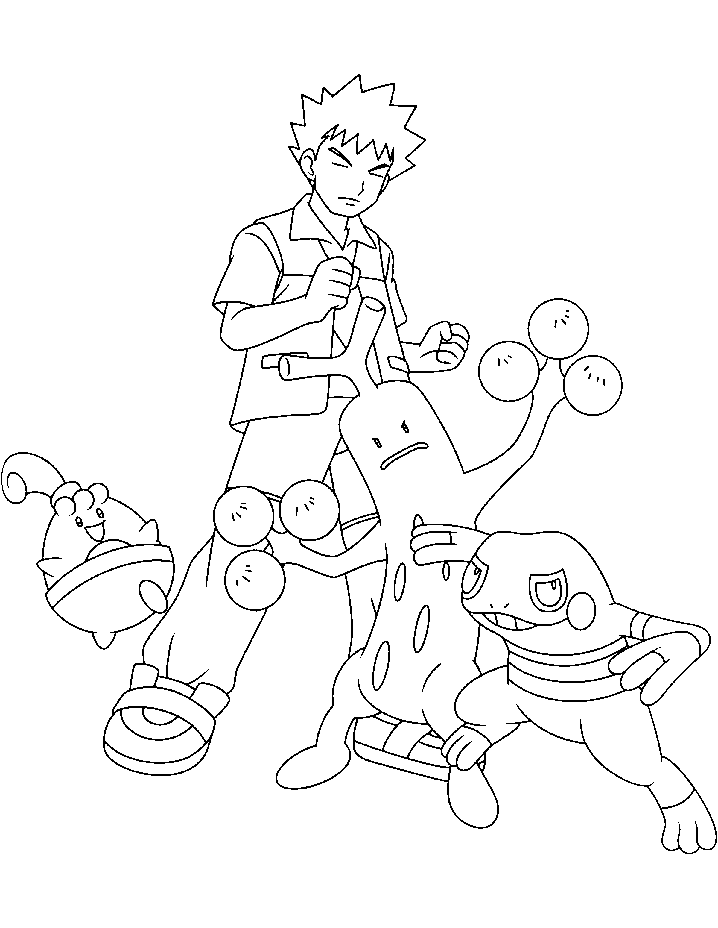 Pokemon coloring pages