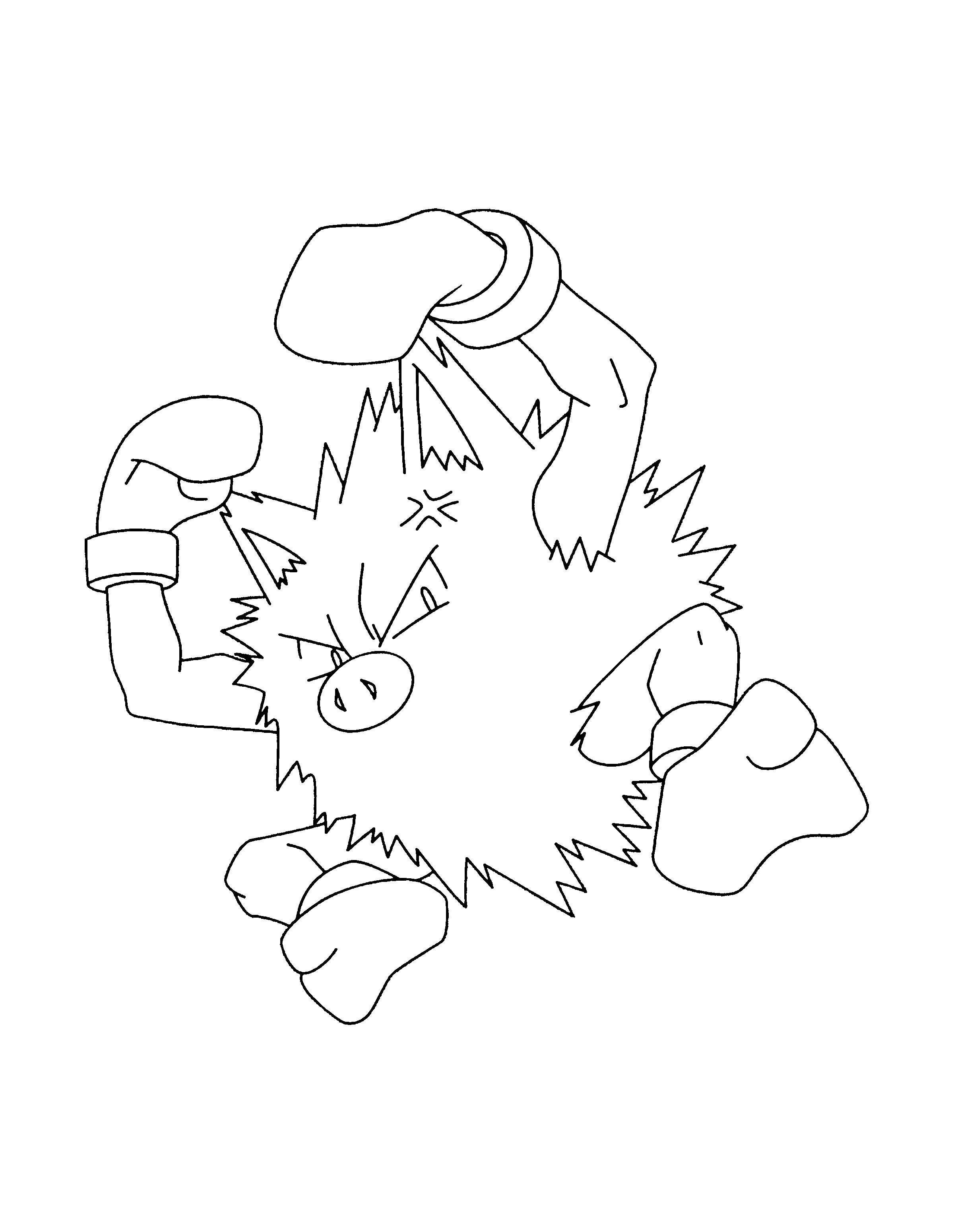 Pokemon coloring pages