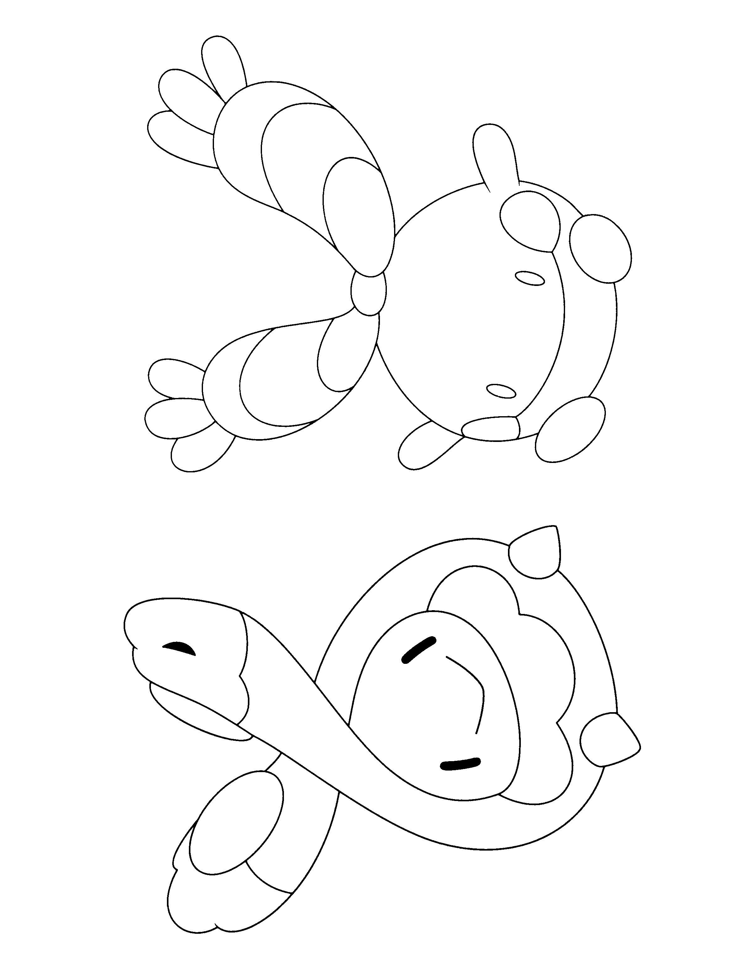 Pokemon coloring pages