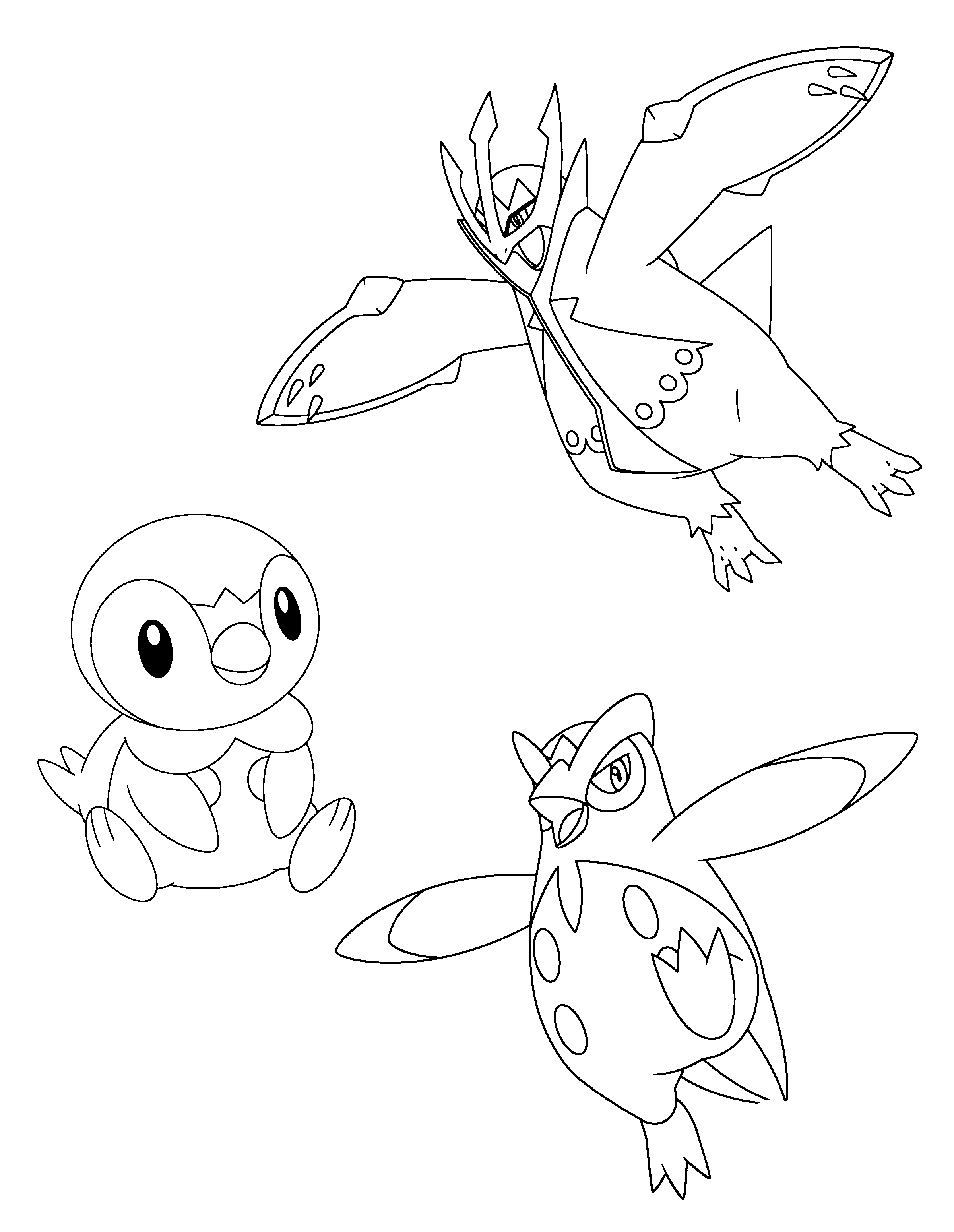 Pokemon coloring pages