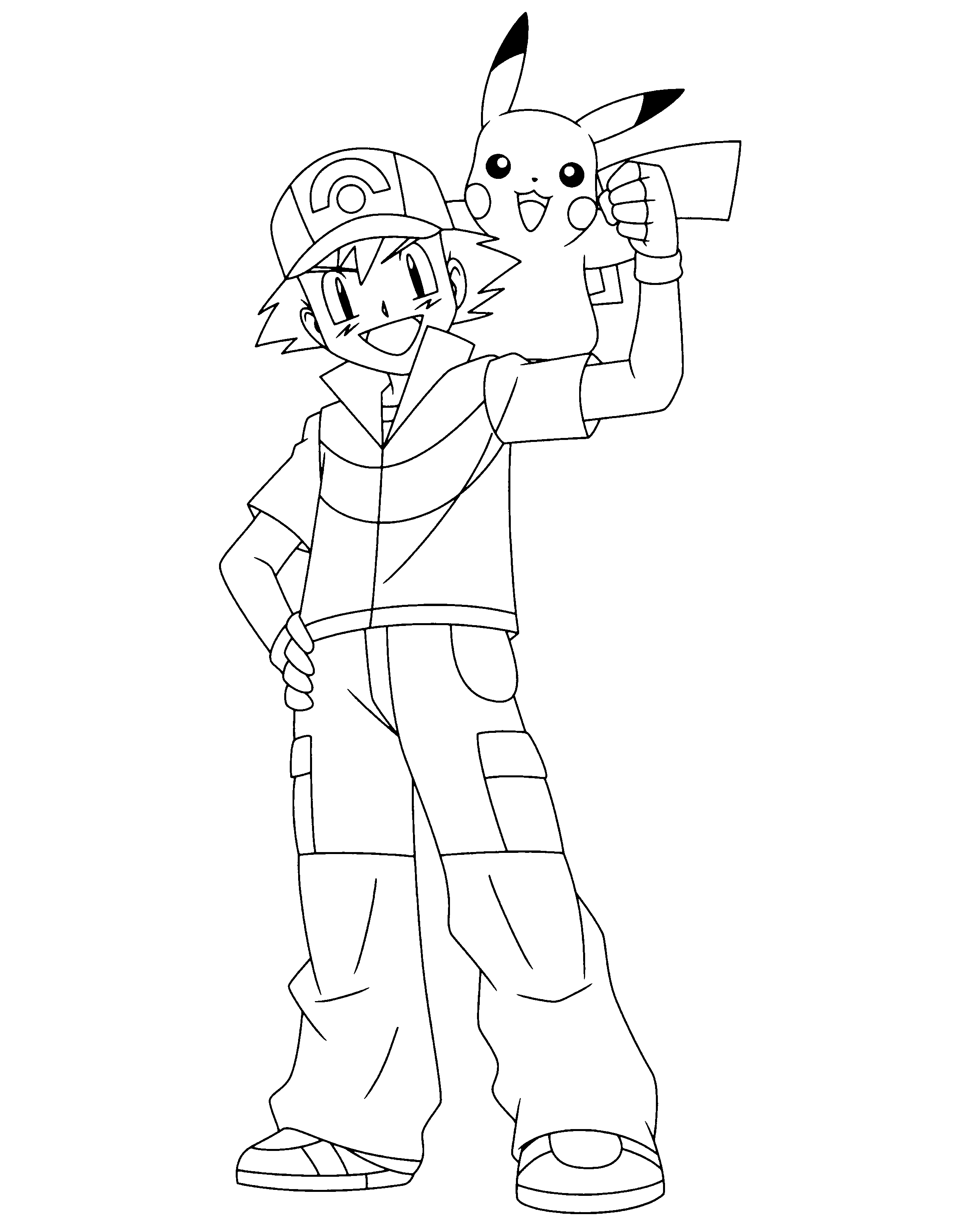 Pokemon coloring pages