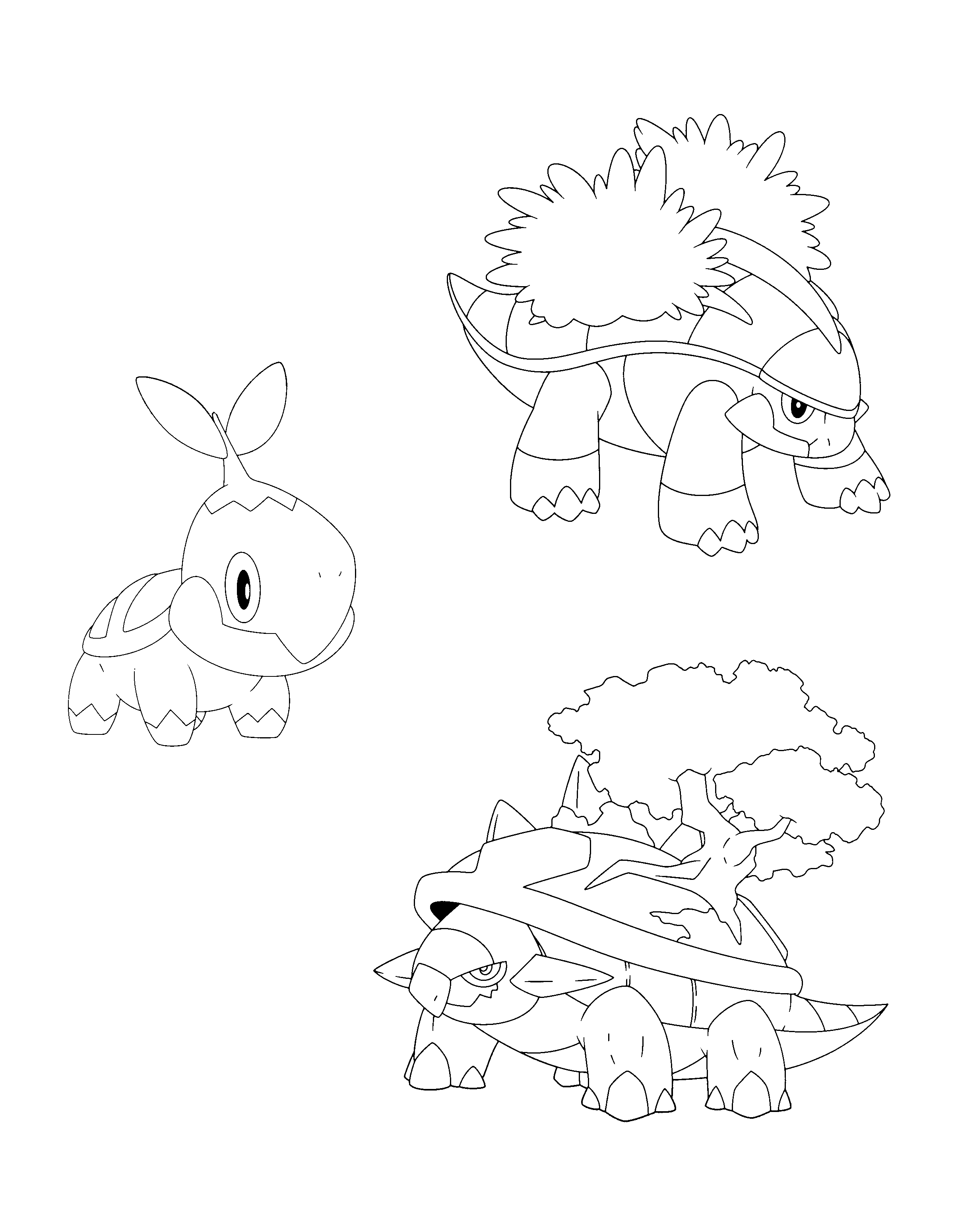 Pokemon coloring pages