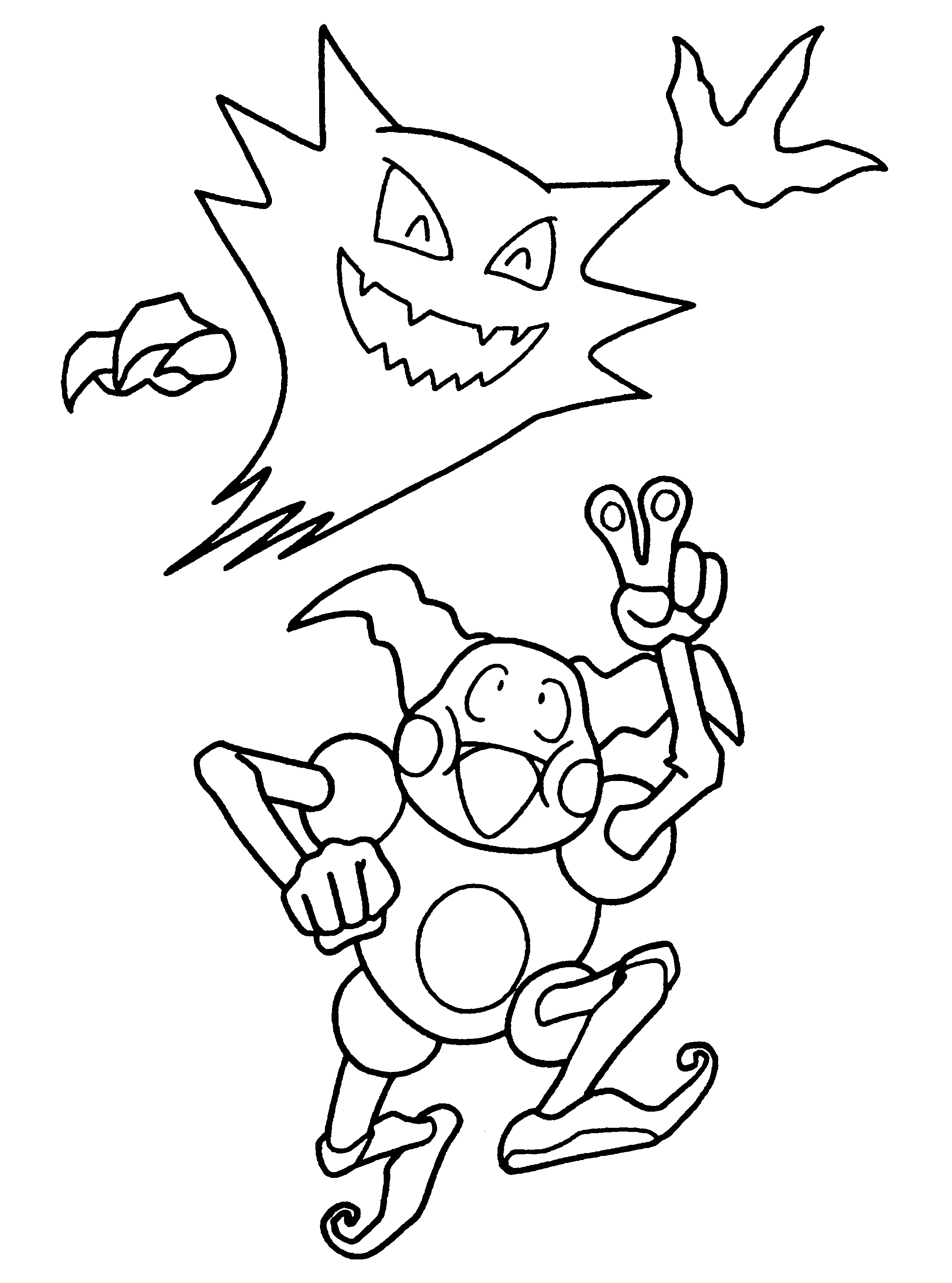 Pokemon coloring pages