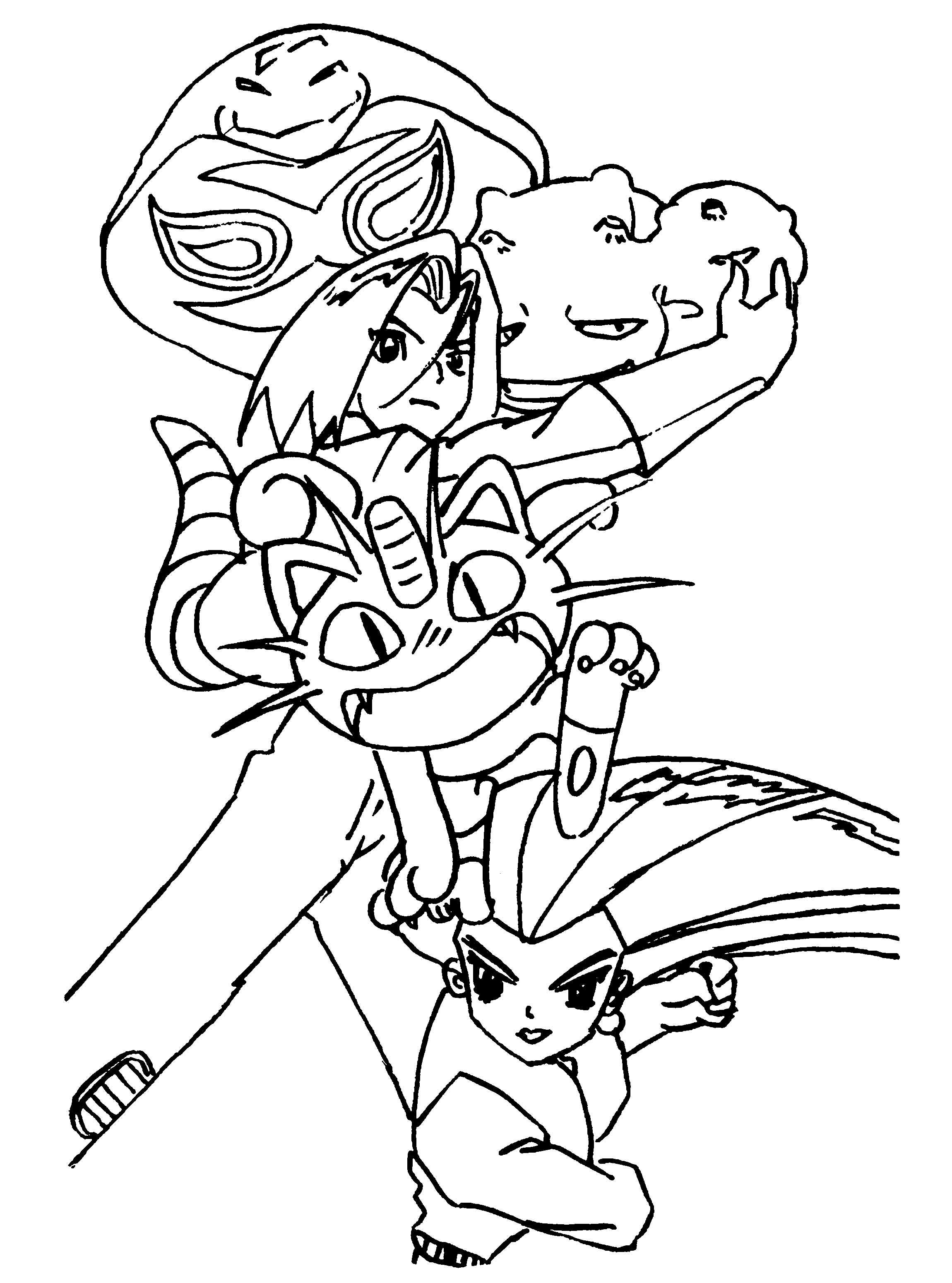 Pokemon coloring pages