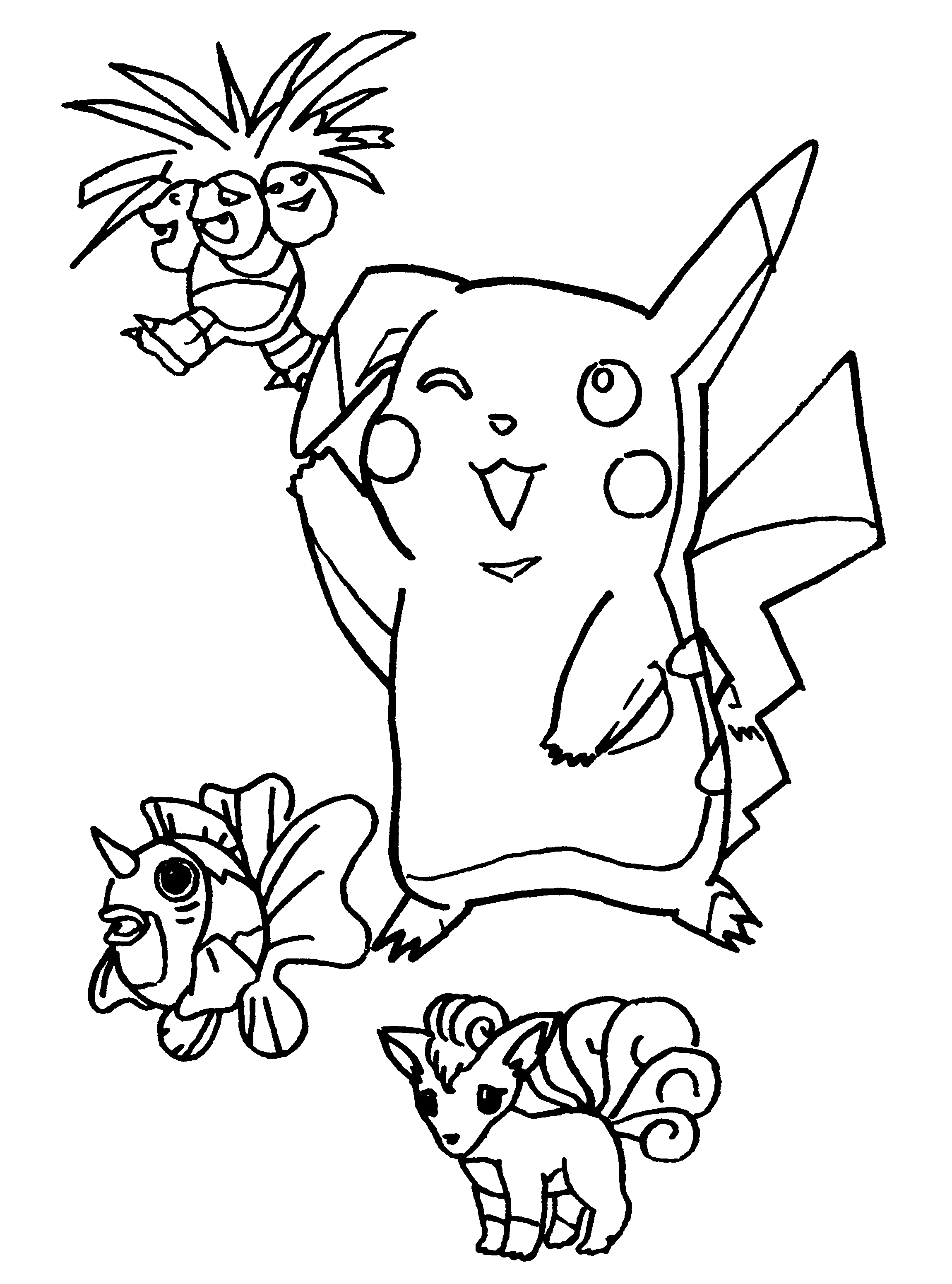 Pokemon coloring pages