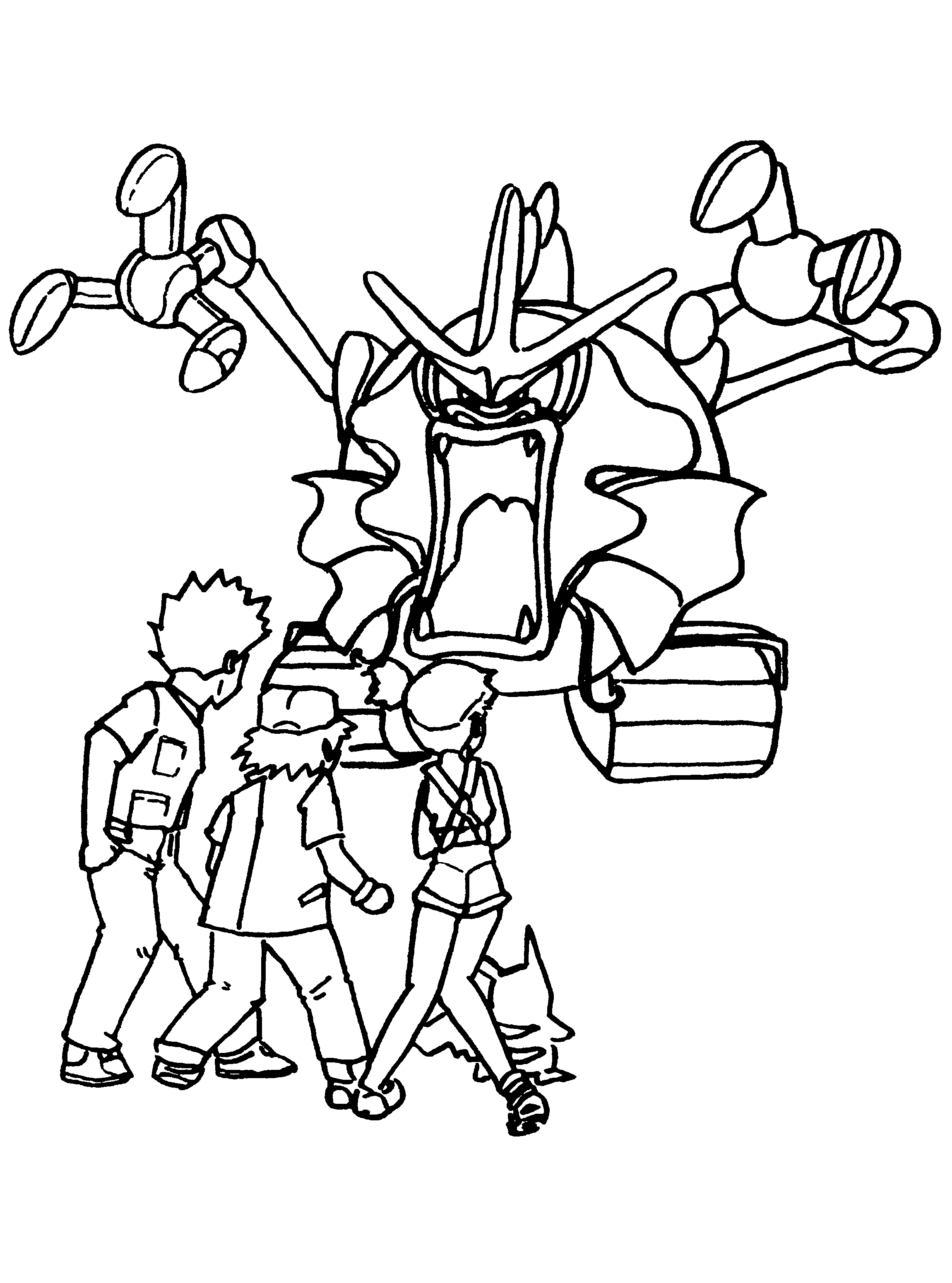 Pokemon coloring pages