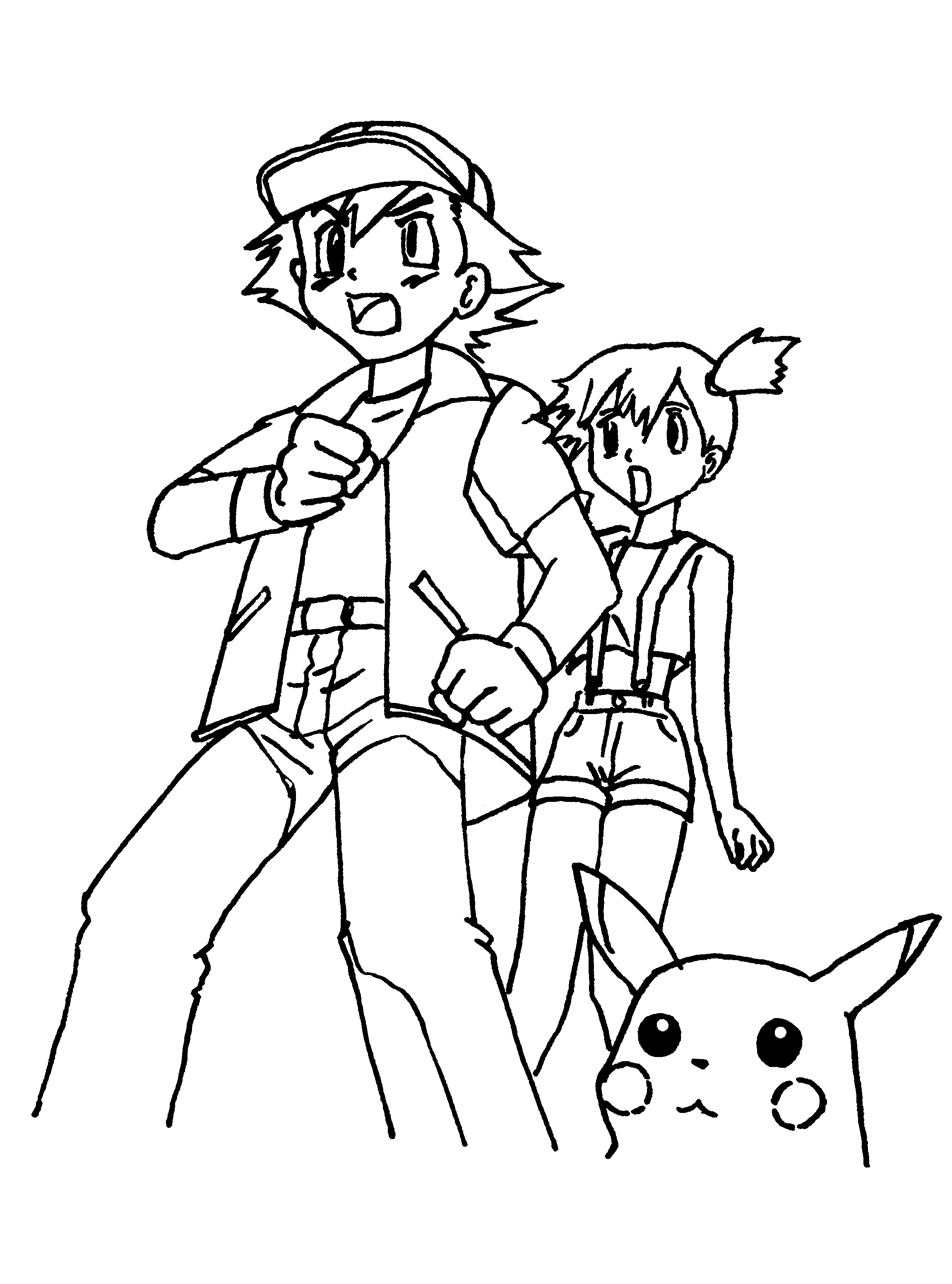 Pokemon coloring pages