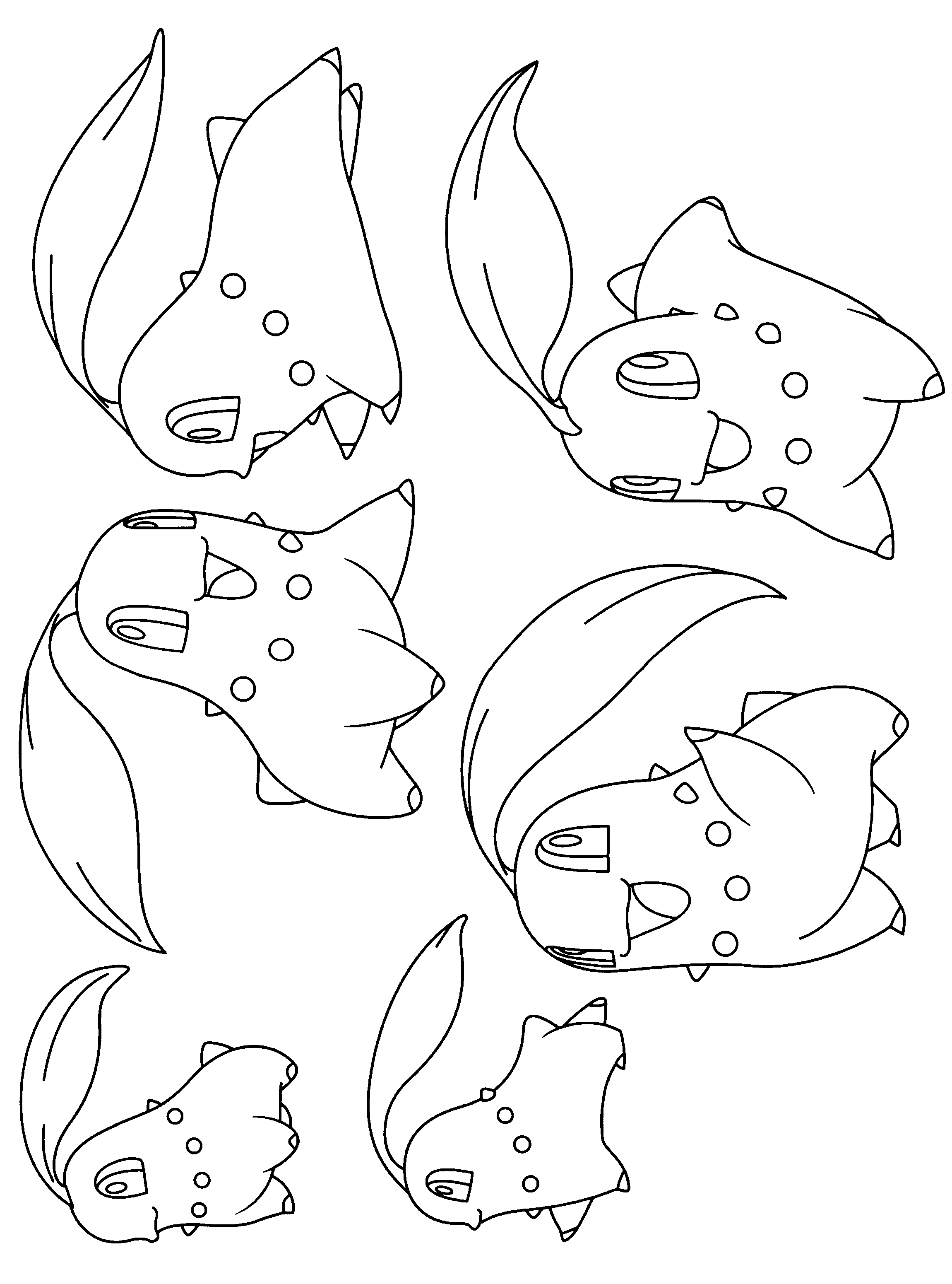 Pokemon coloring pages
