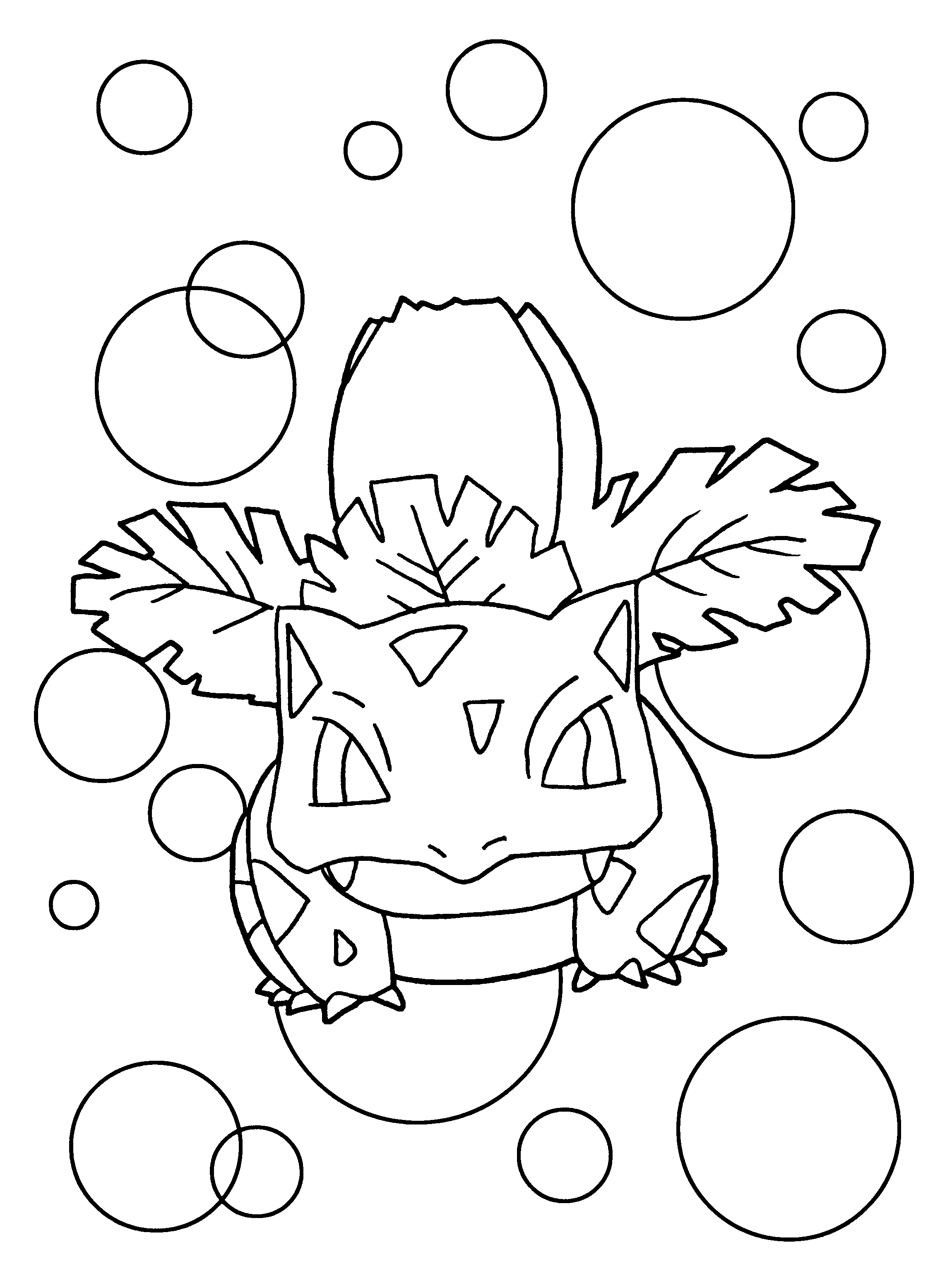 Pokemon coloring pages