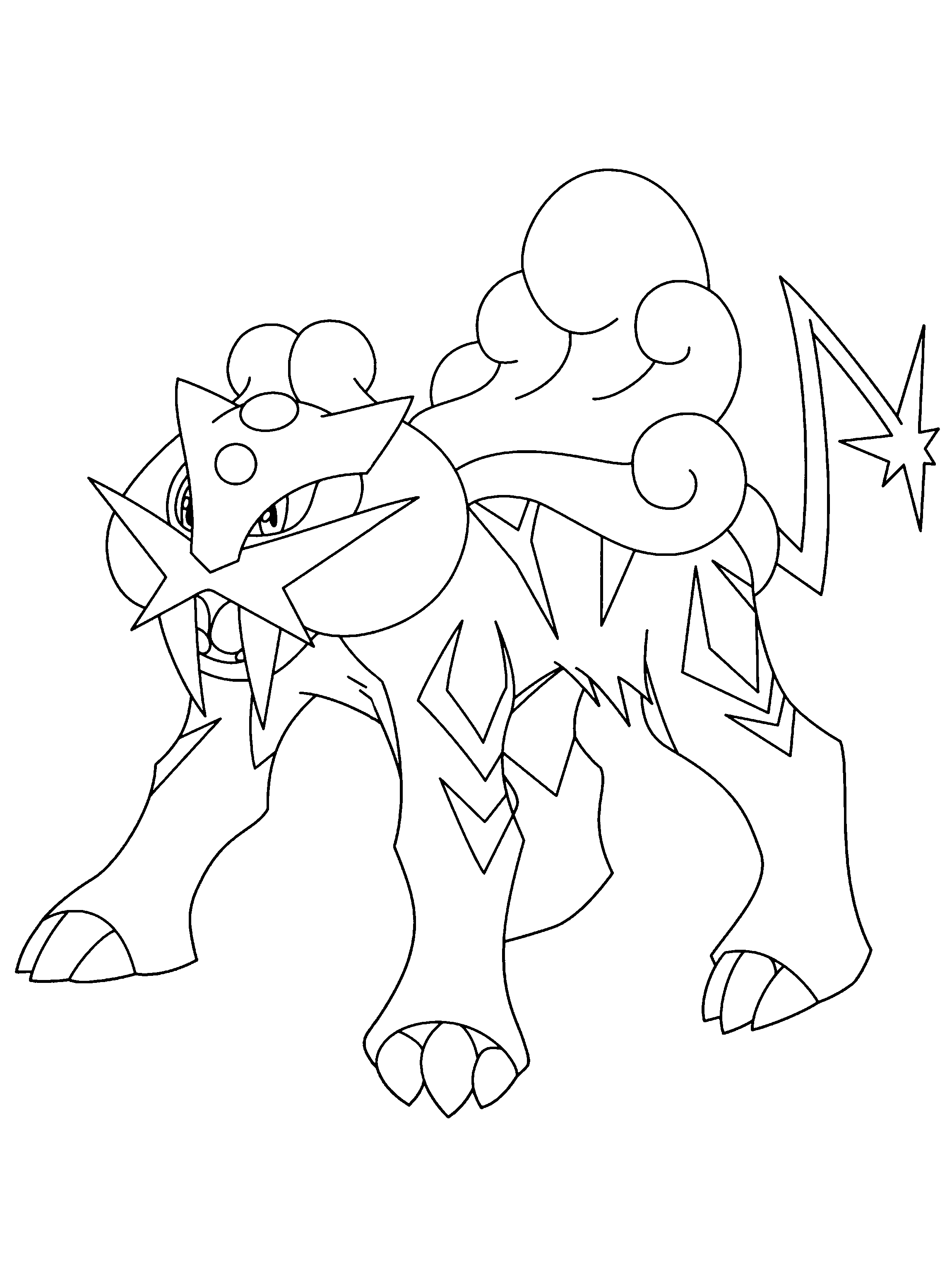 Pokemon coloring pages