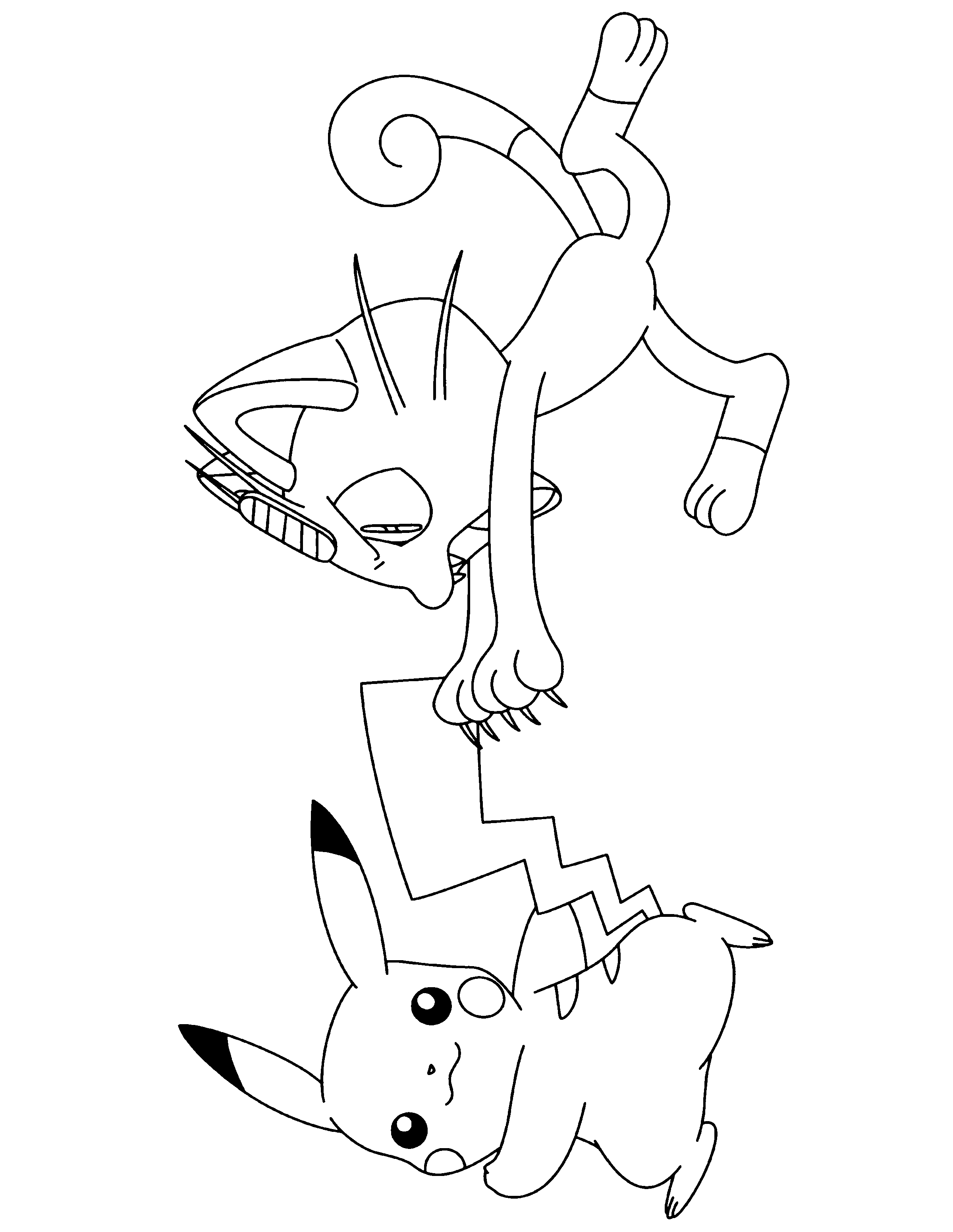 Pokemon coloring pages