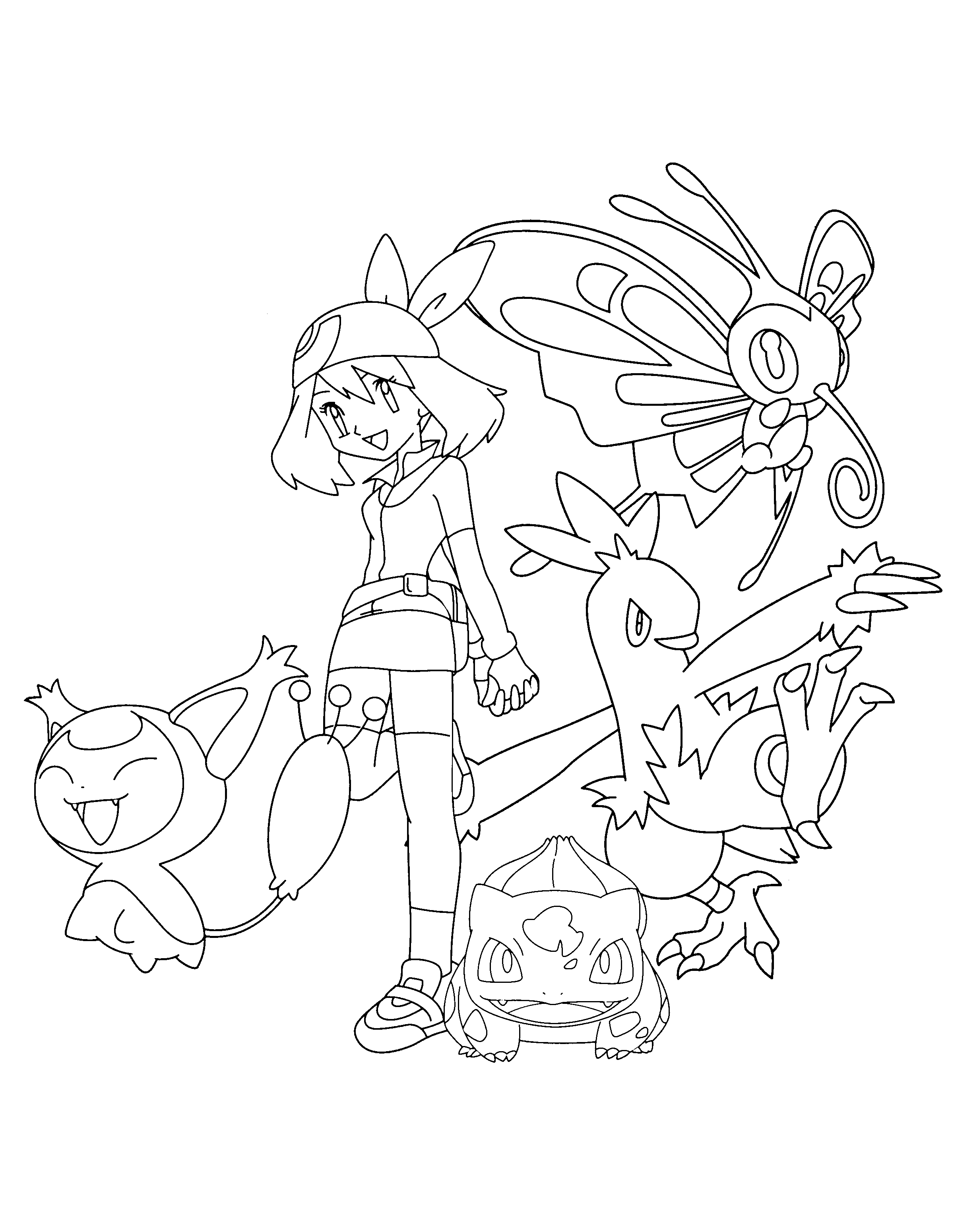 Pokemon coloring pages