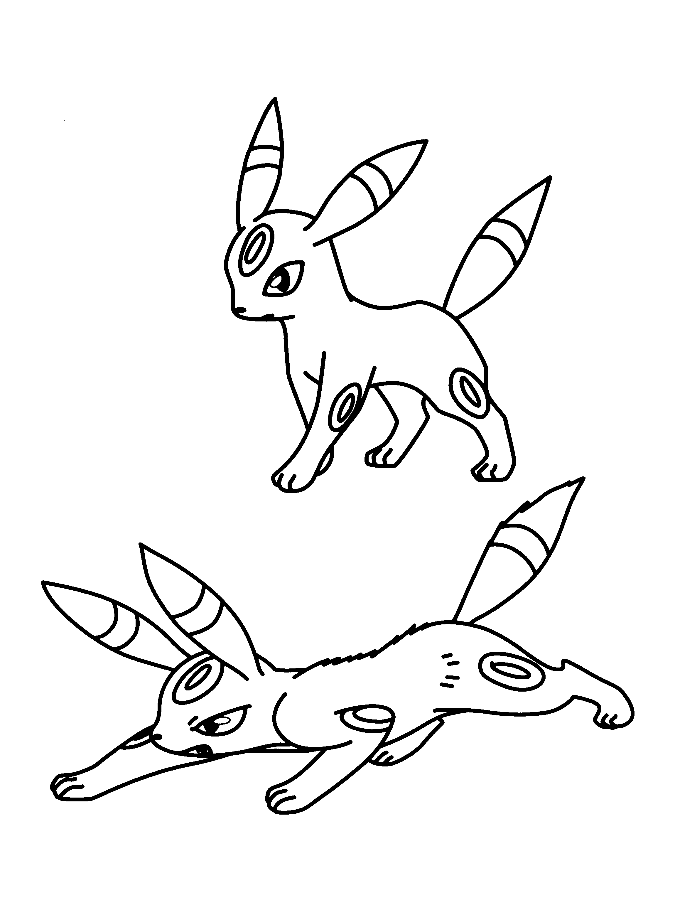 Pokemon coloring pages