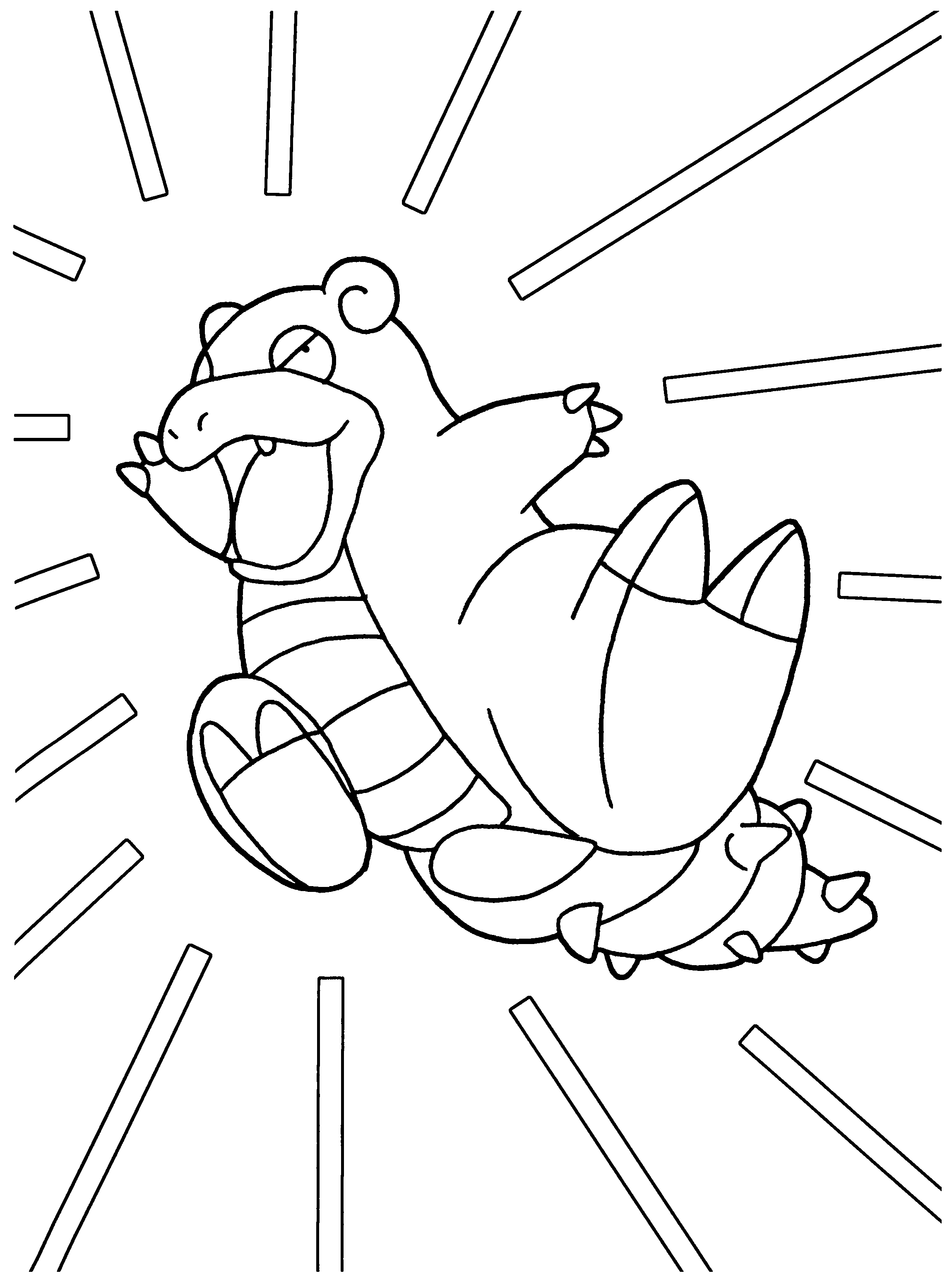 Pokemon coloring pages