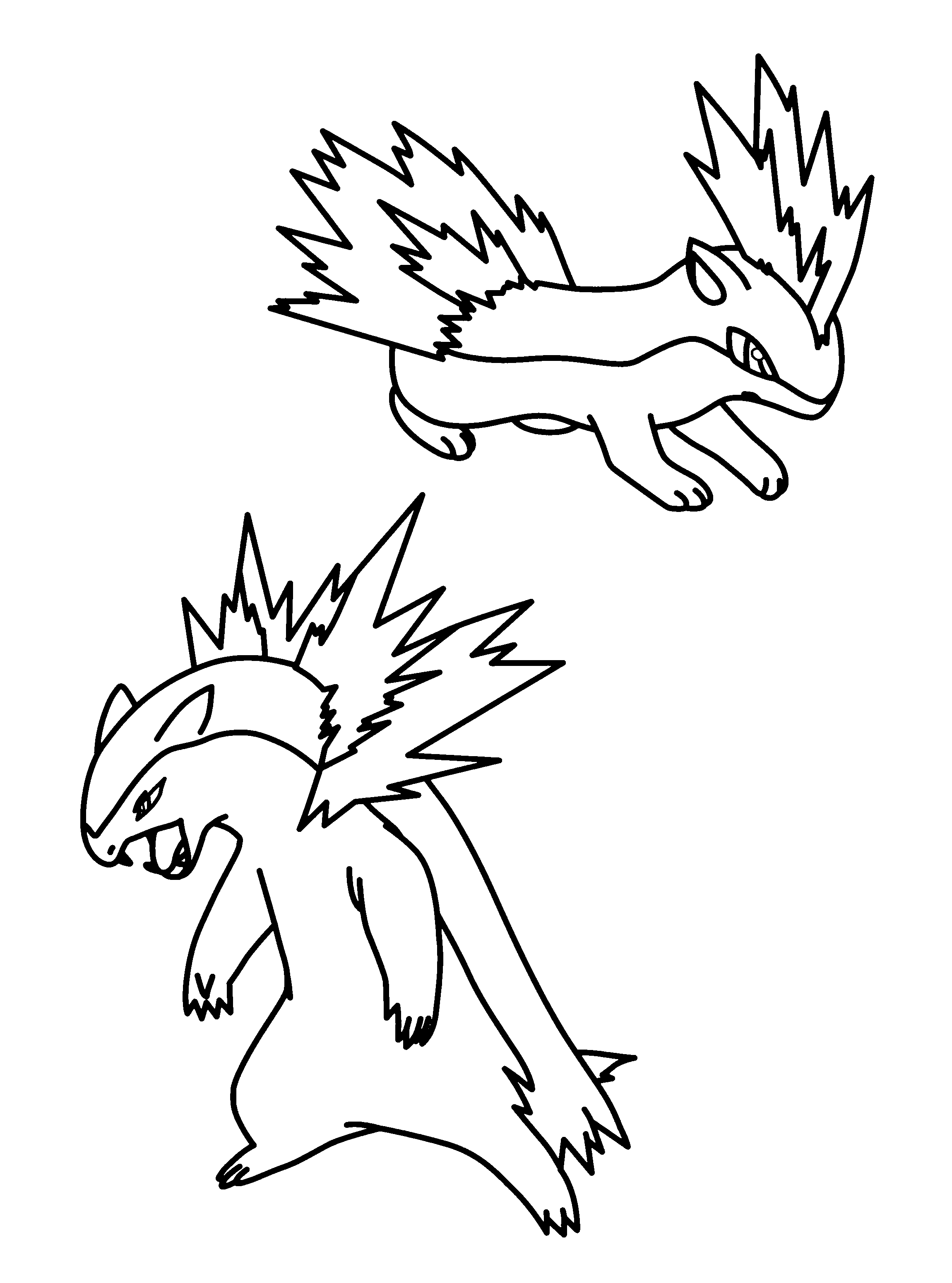 Pokemon coloring pages