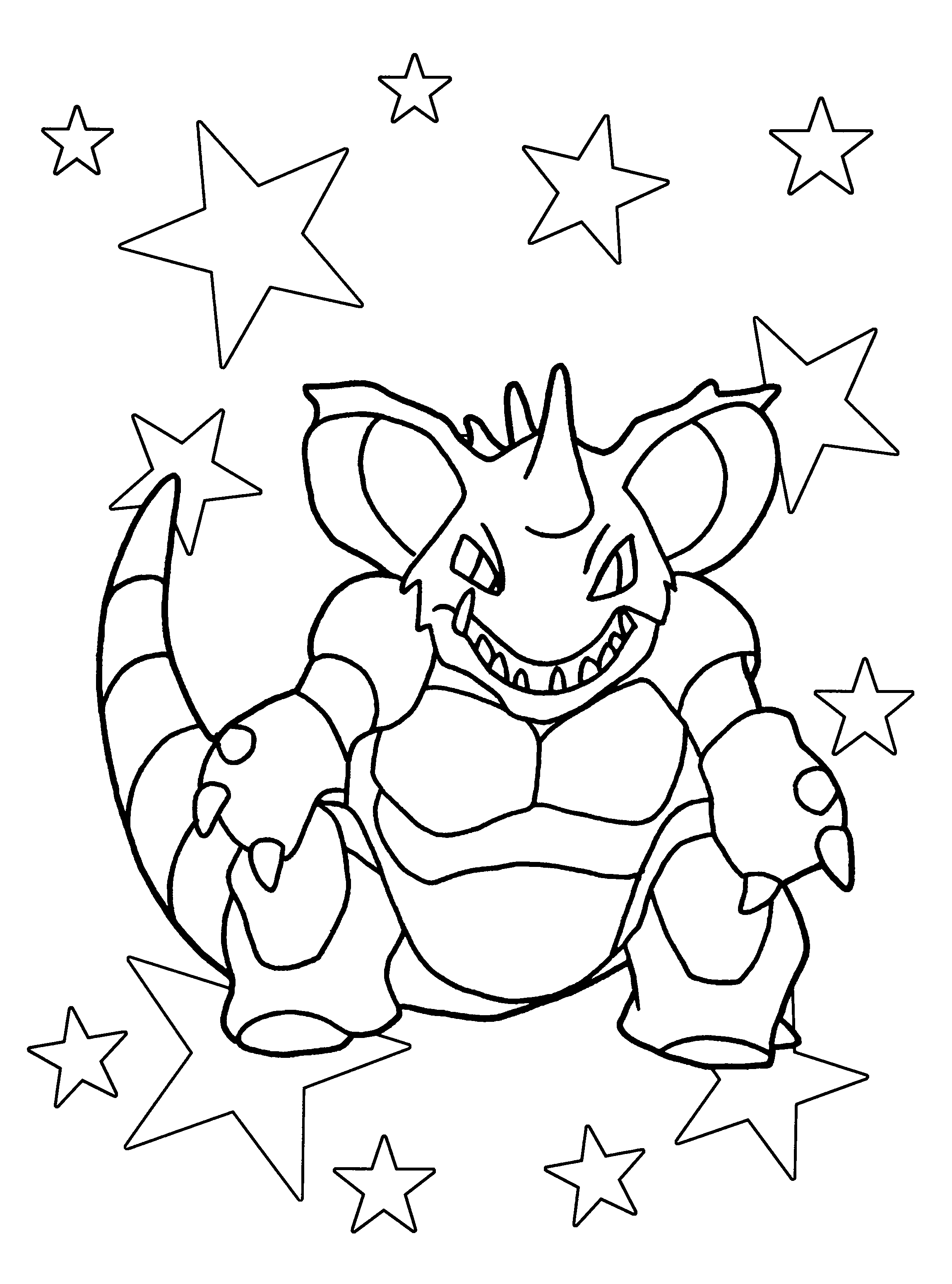 Pokemon coloring pages