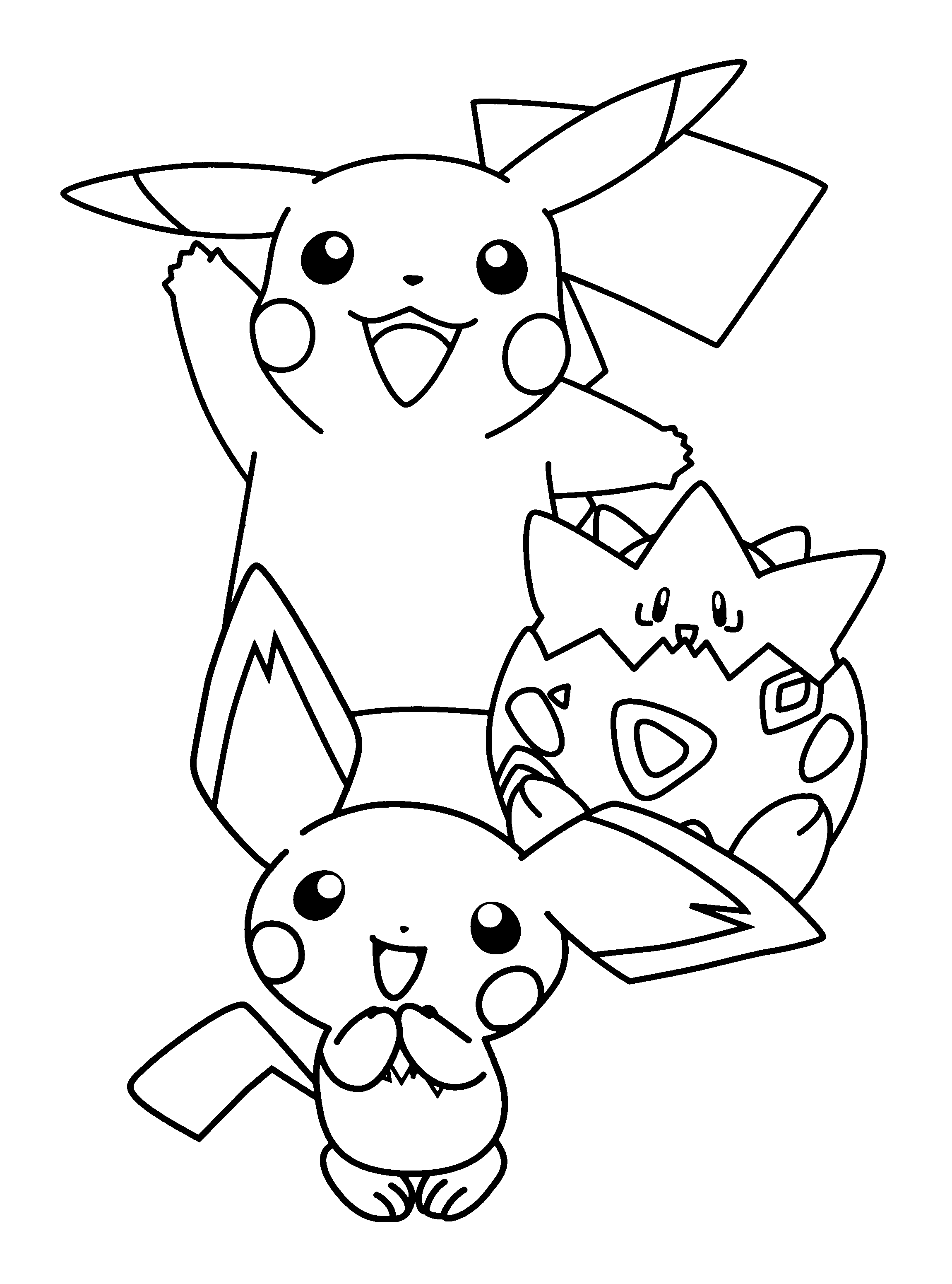 Pokemon coloring pages