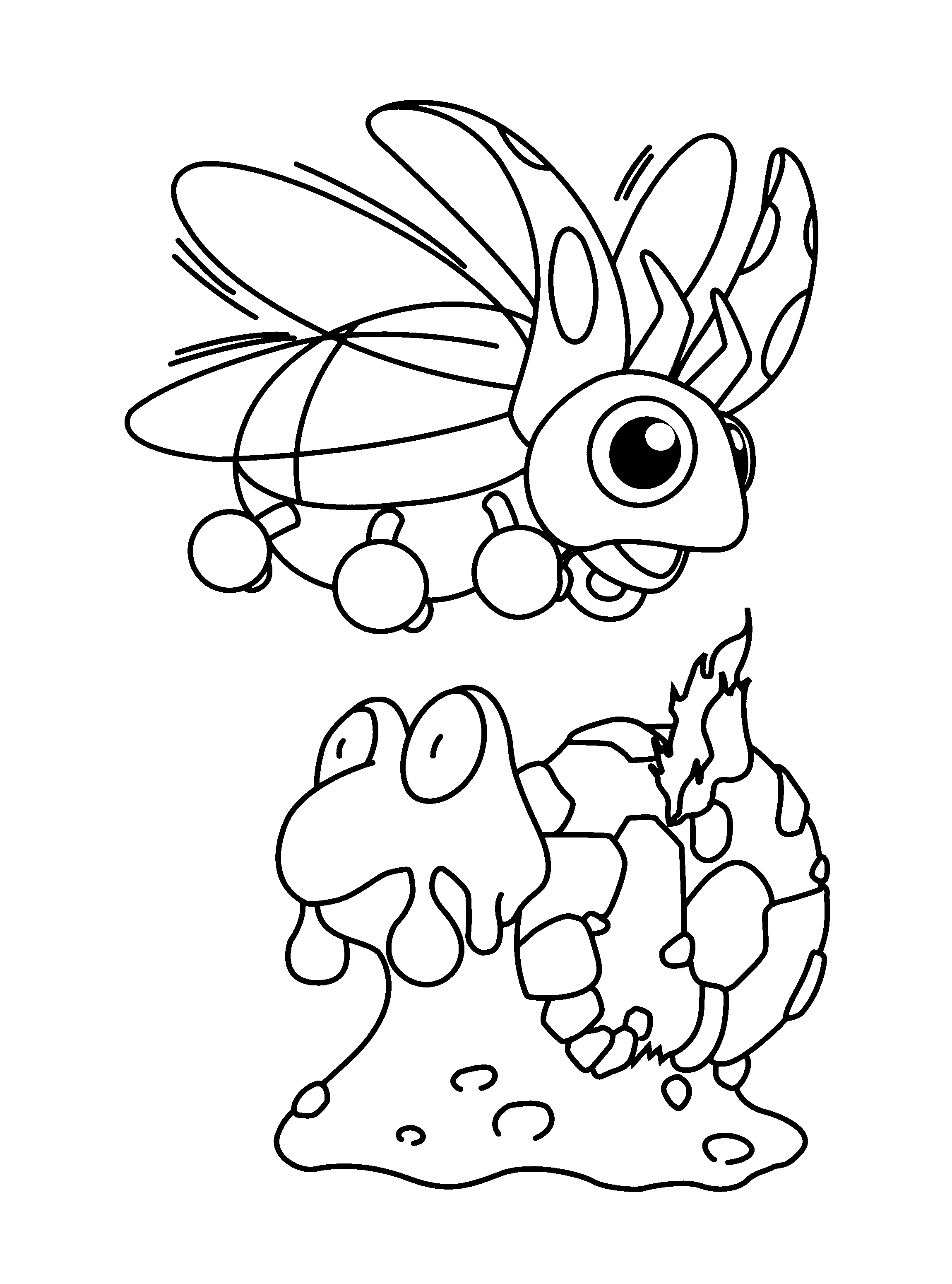 Pokemon coloring pages