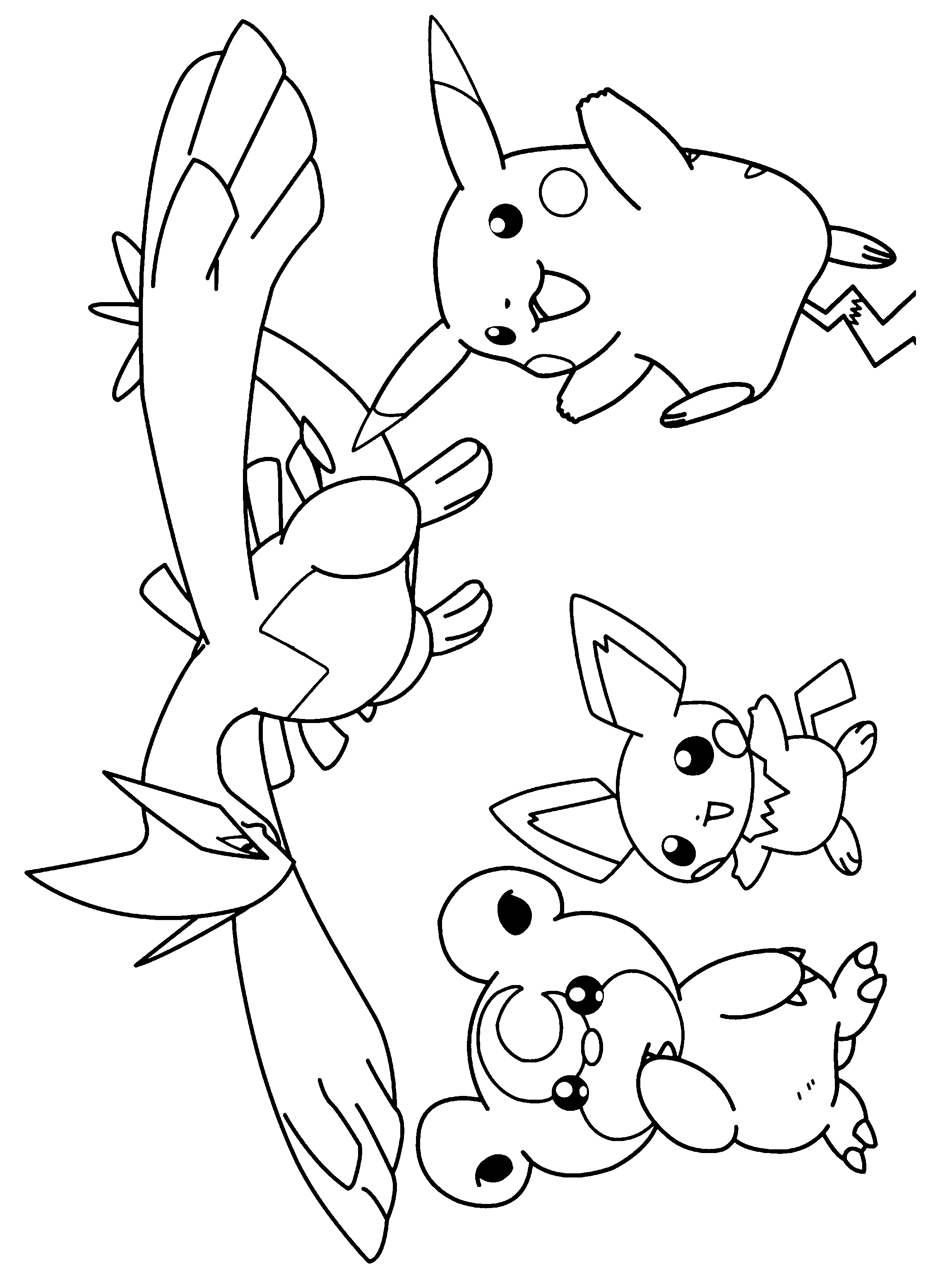 Pokemon coloring pages