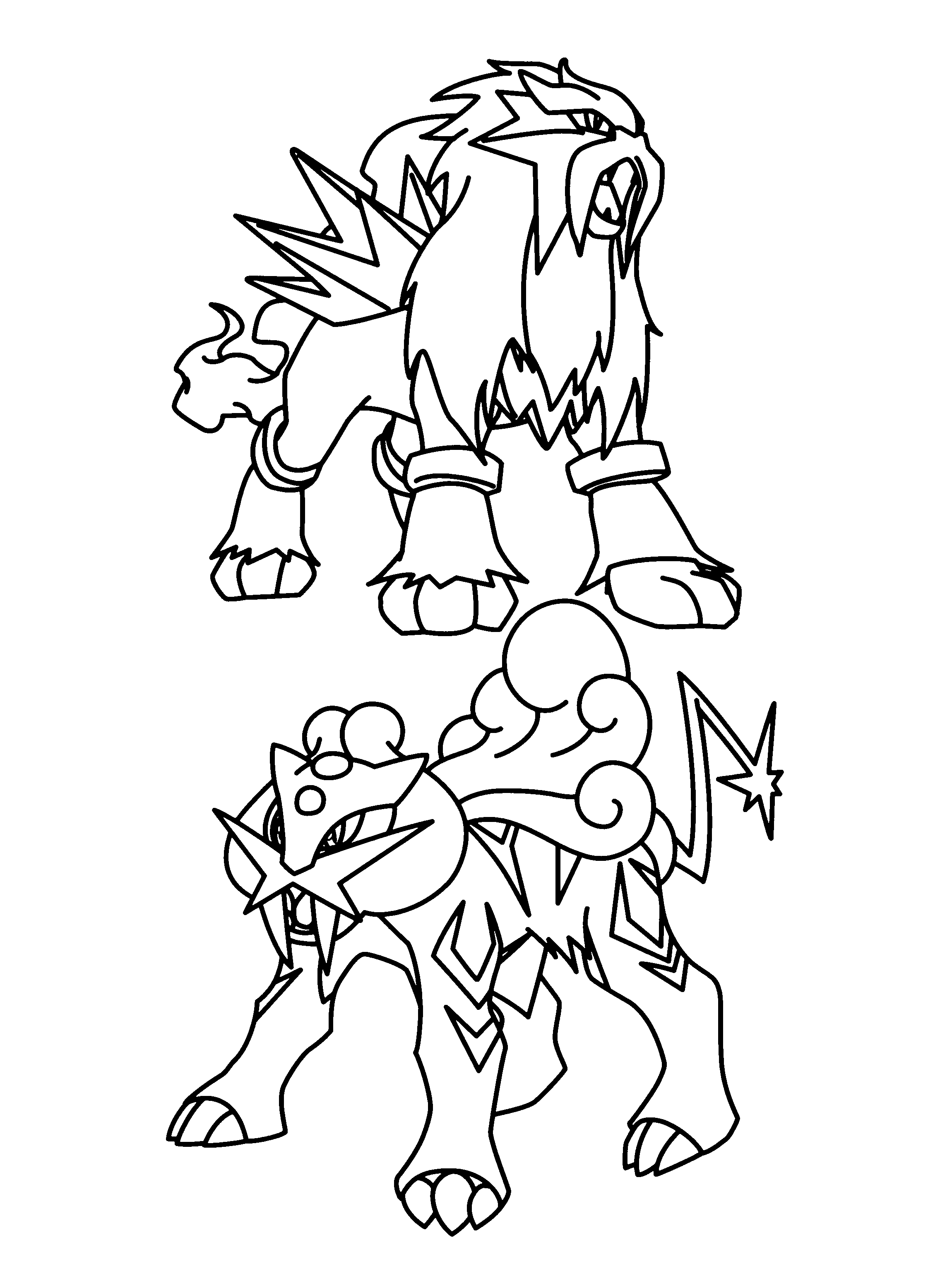 Pokemon coloring pages