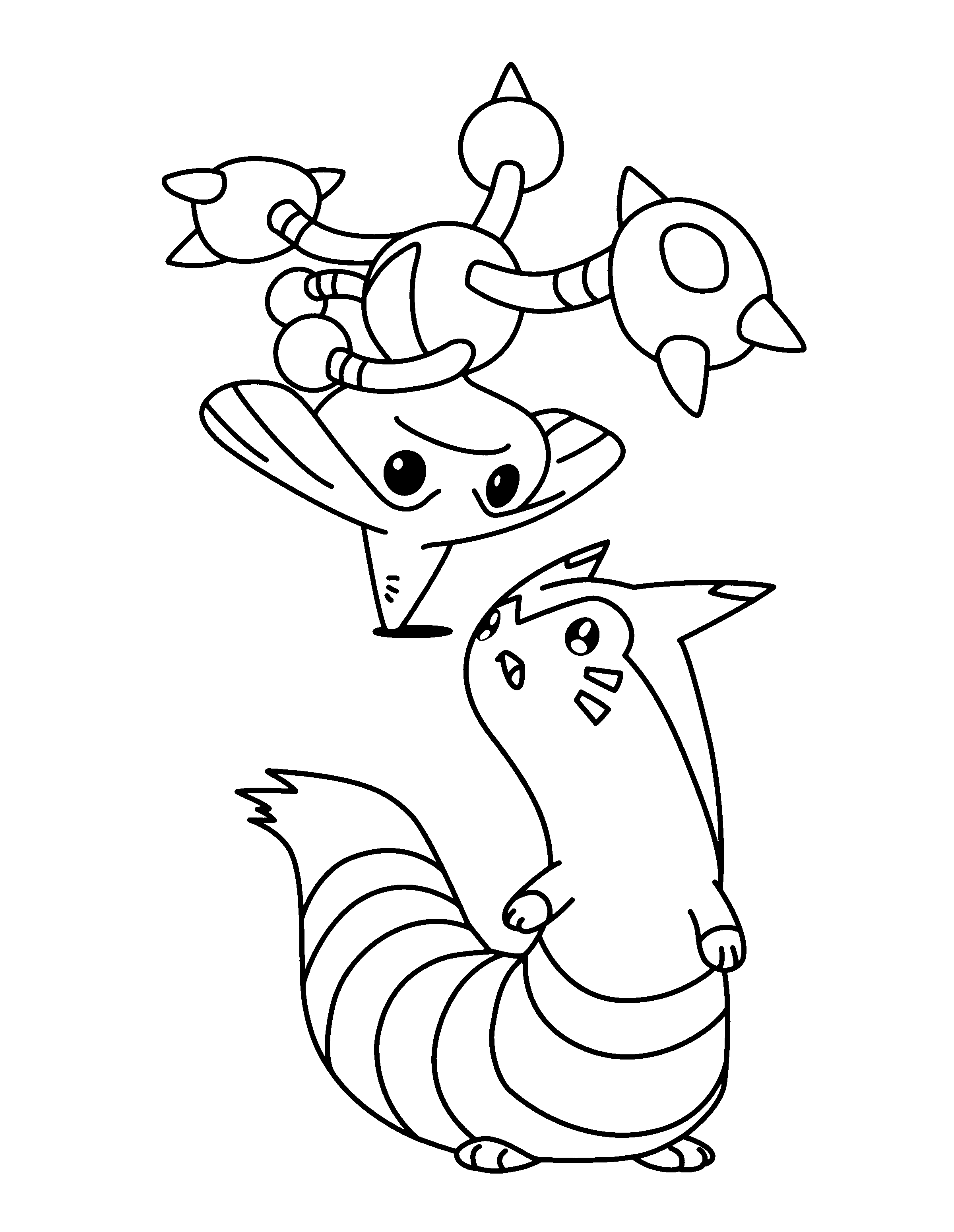 Pokemon coloring pages