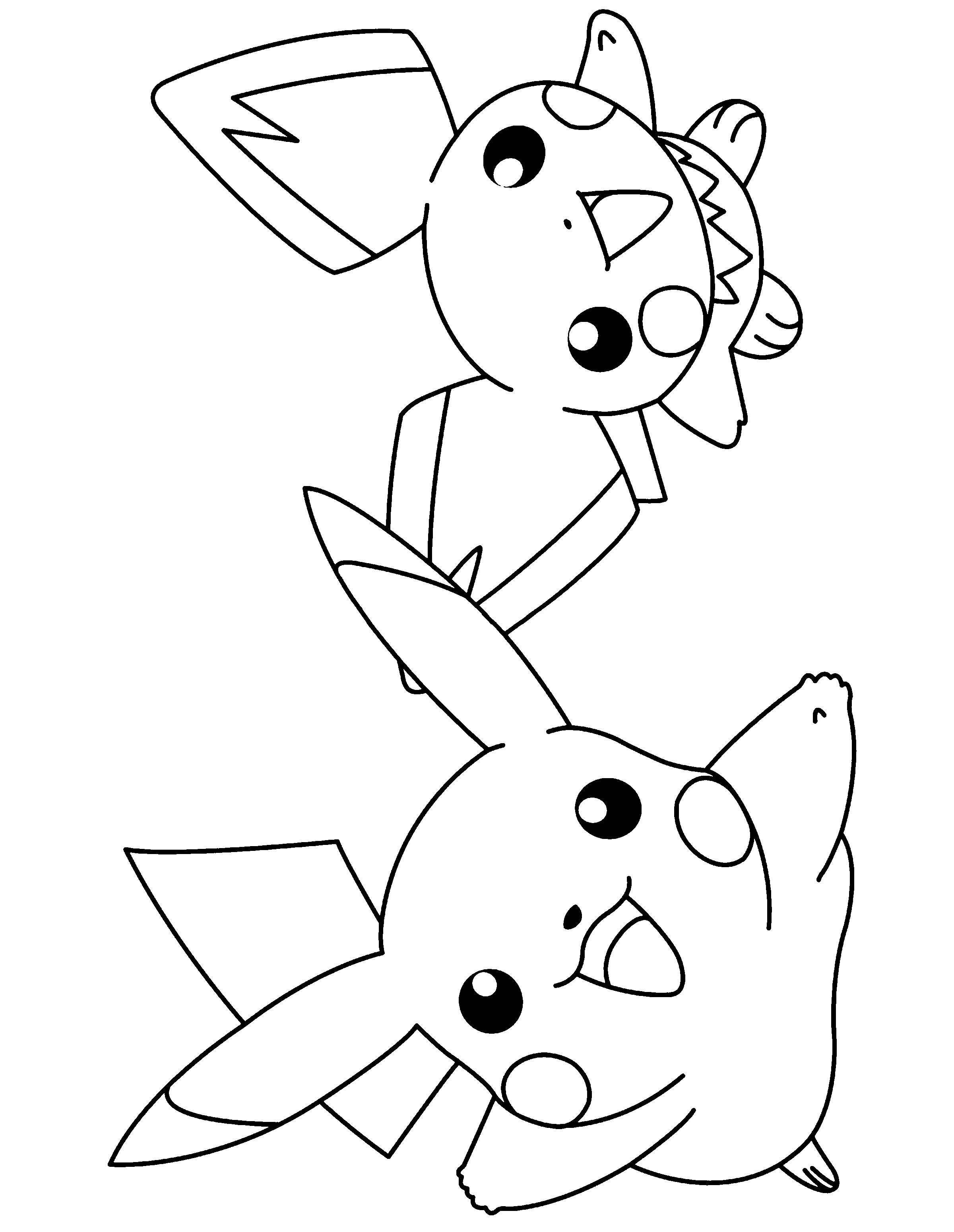 Pokemon coloring pages