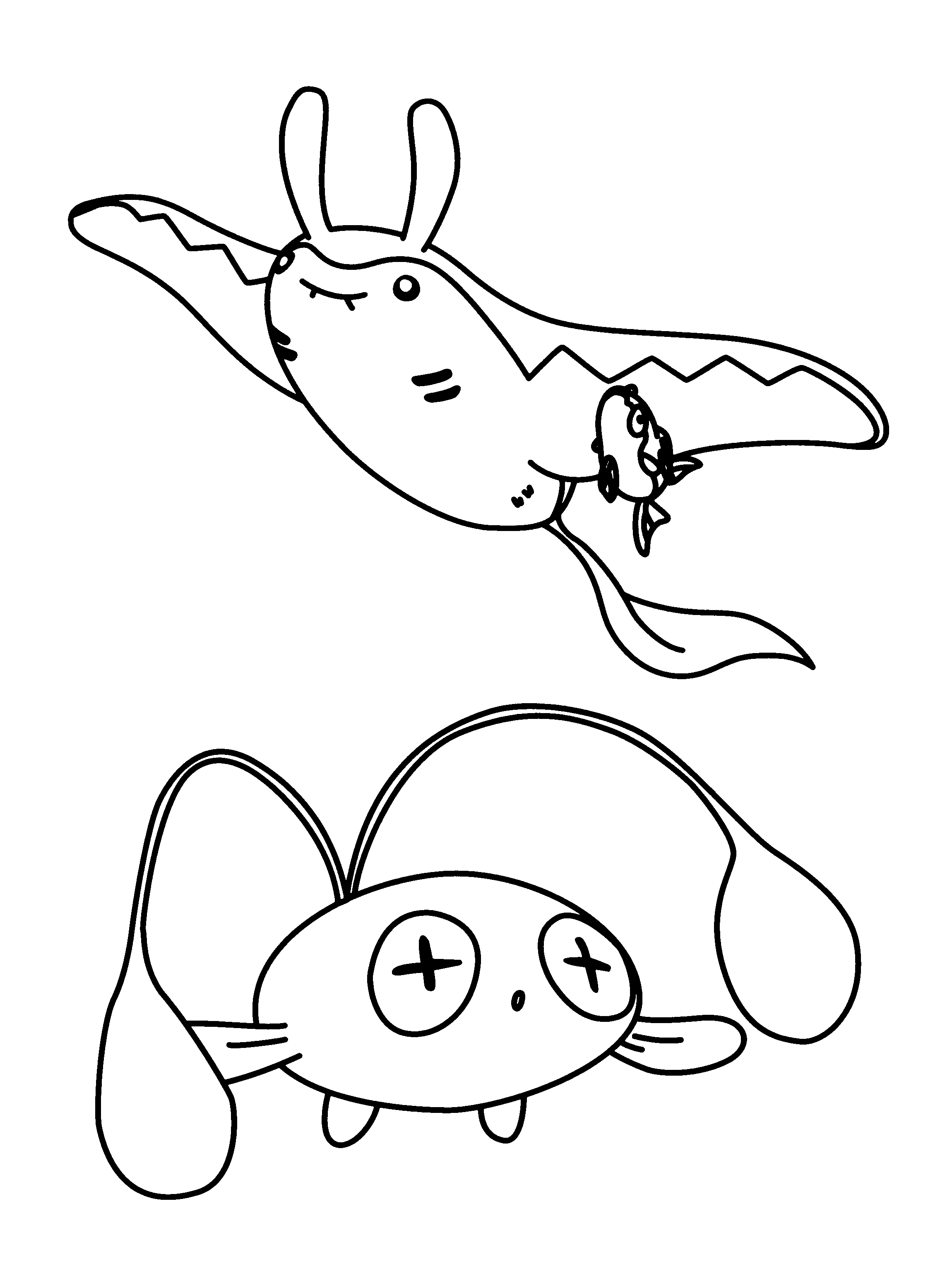 Pokemon coloring pages