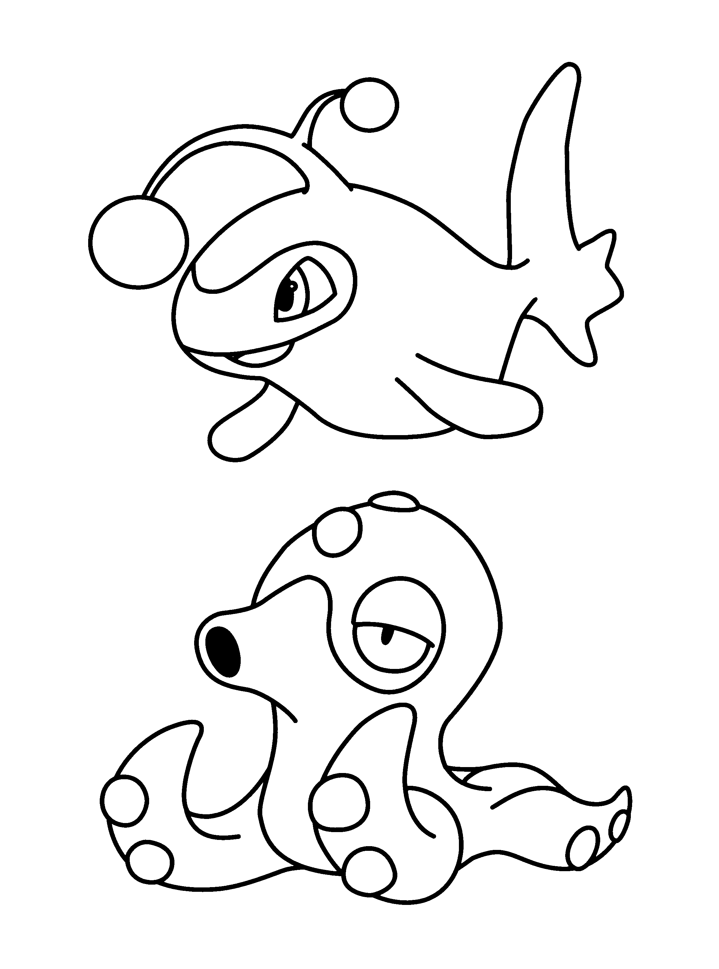 Pokemon coloring pages