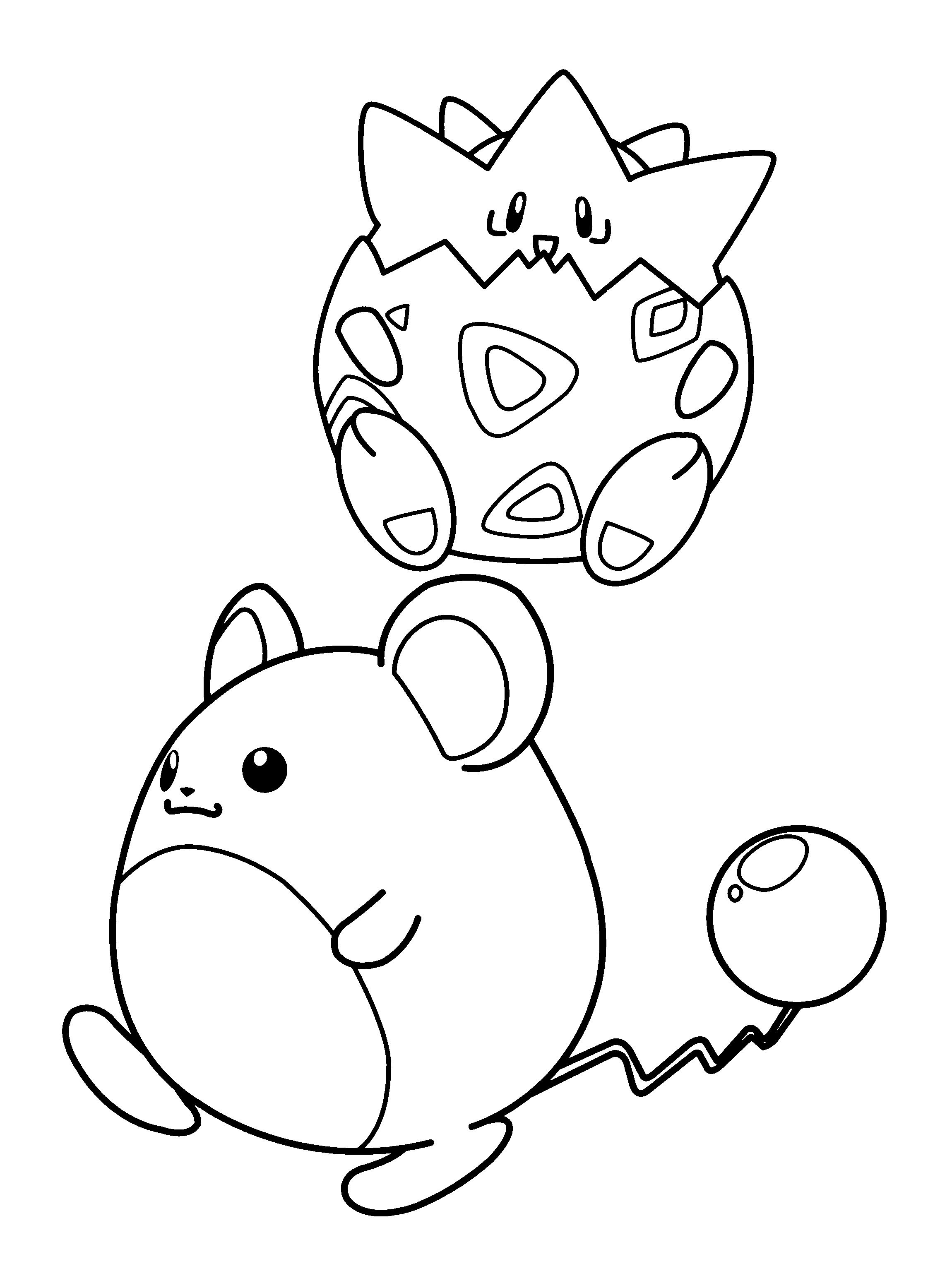 Pokemon coloring pages