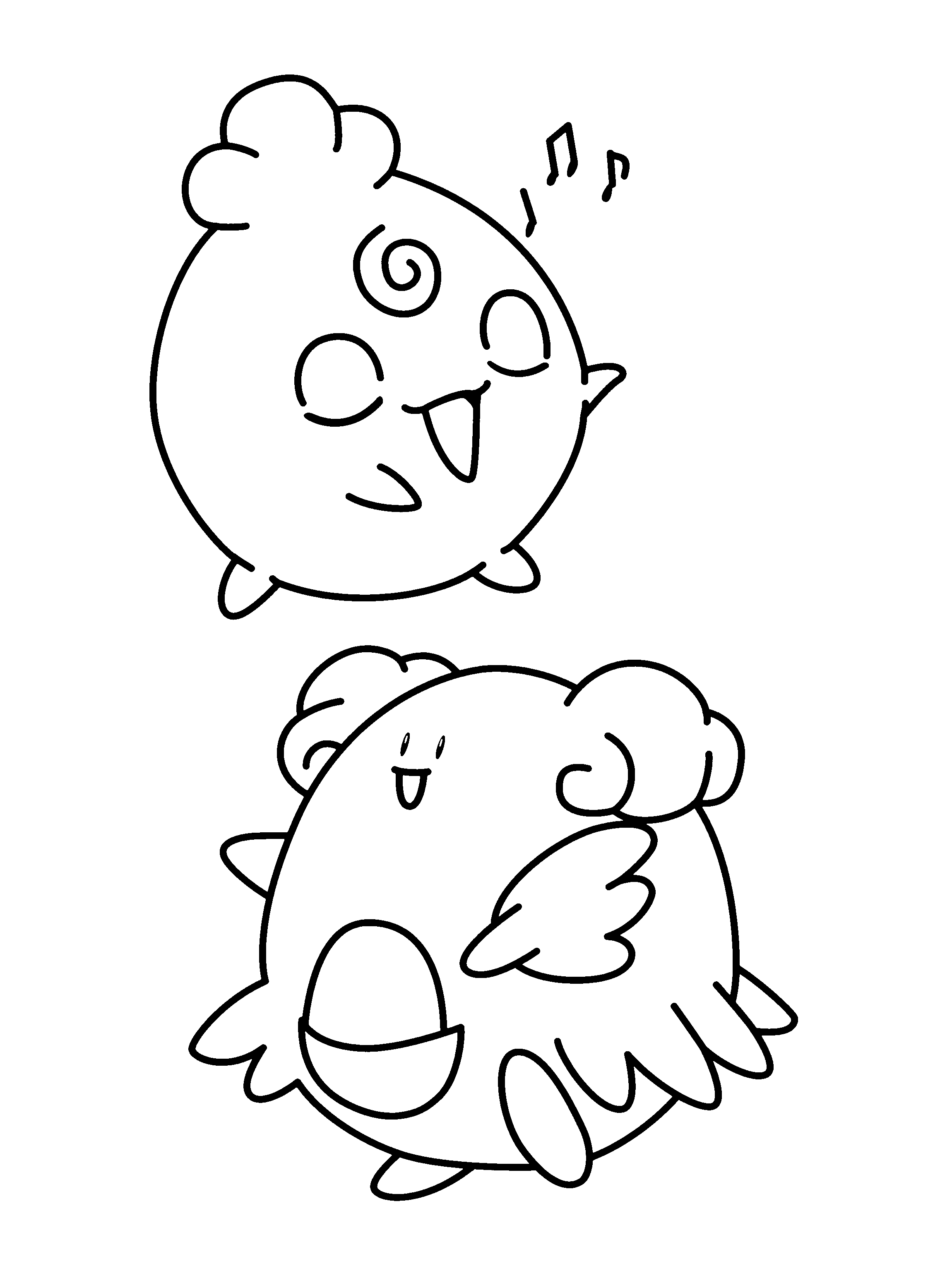 Pokemon coloring pages