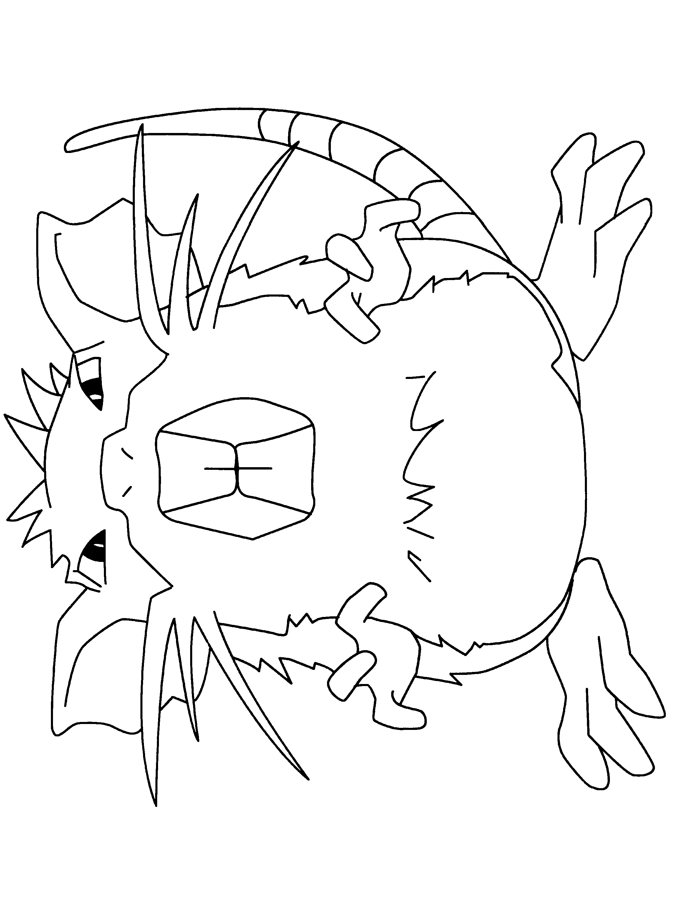 Pokemon coloring pages